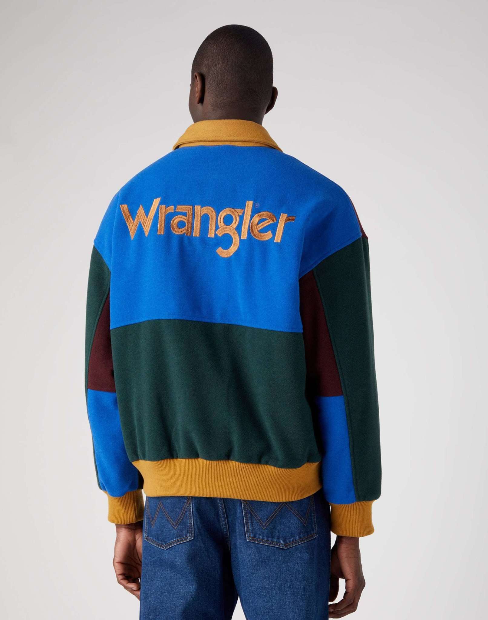 Bomber Jacket in Darkest Spruce Jackets Wrangler   