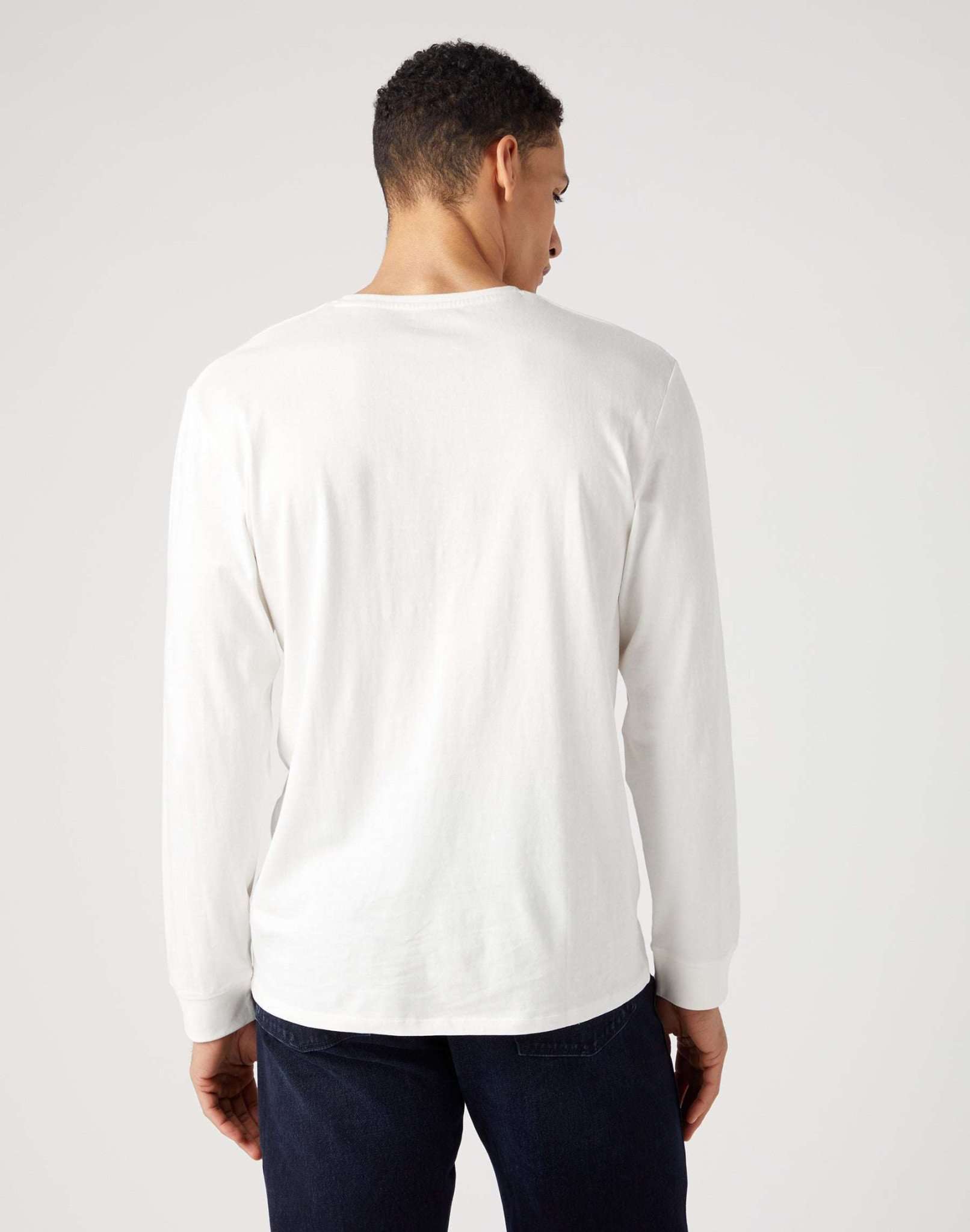 Americana Tee in Whisper White Sweater Wrangler   