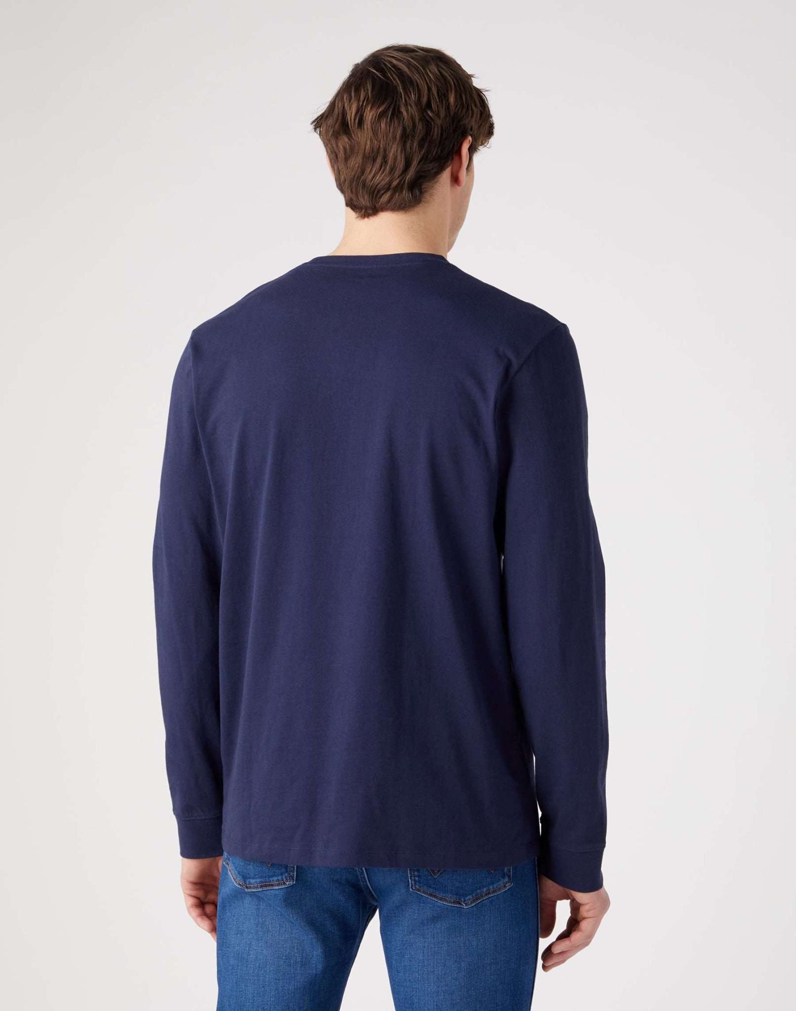 Americana Tee in Navy Sweater Wrangler   