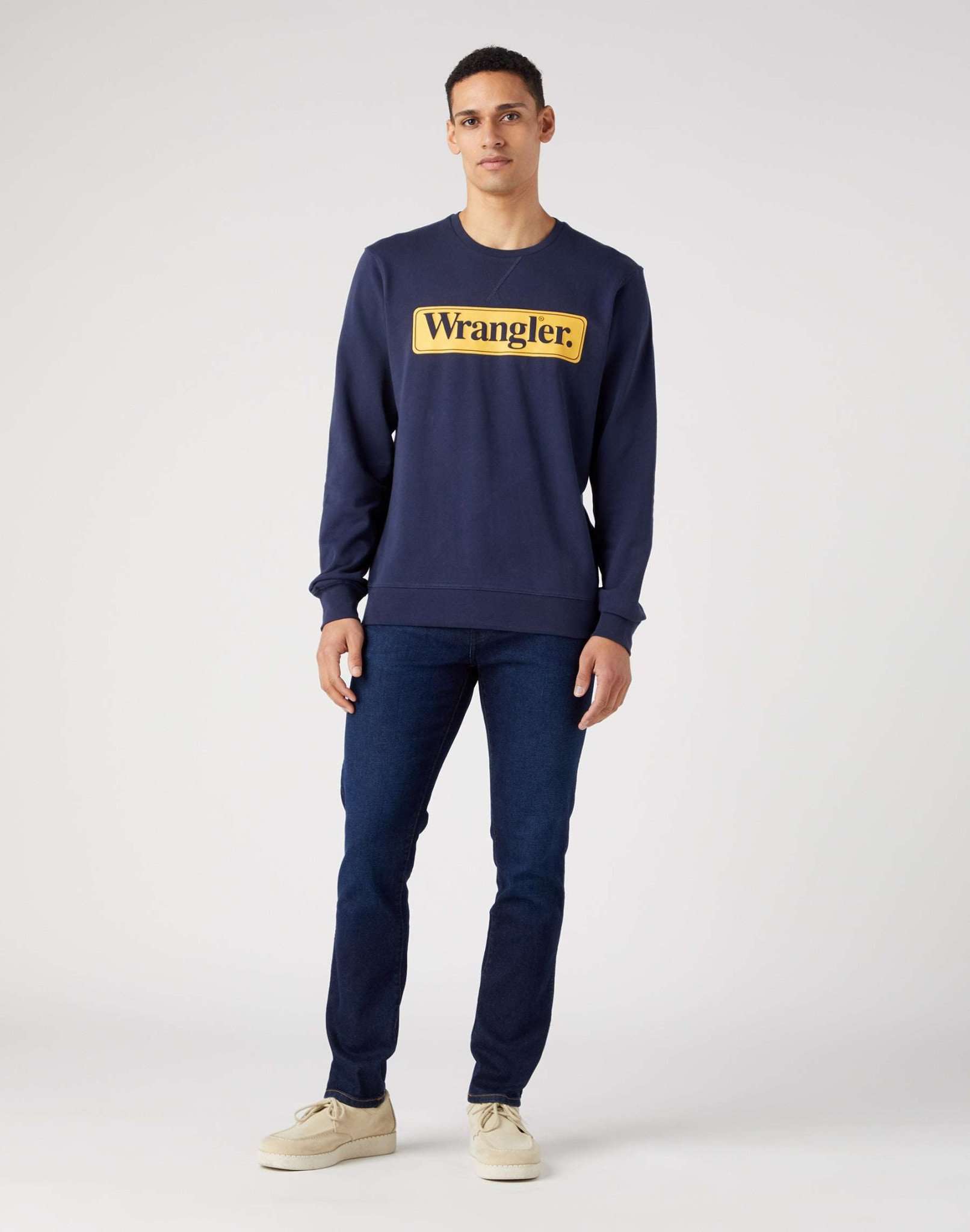 Seasonal Crew in Navy Sweatshirts Wrangler   