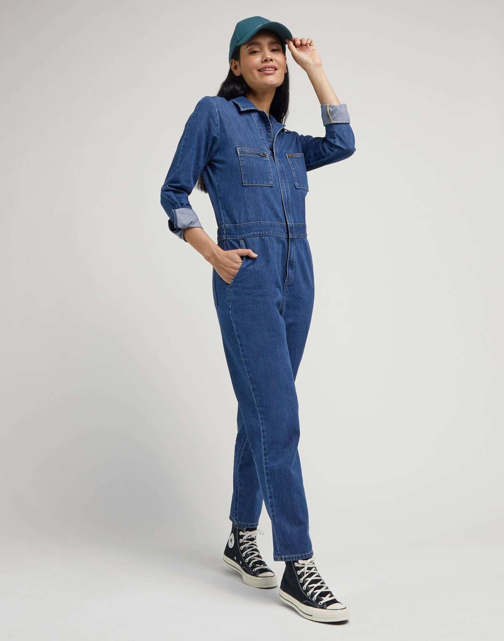 Unionall in Indigo Rush Jumpsuit Lee   