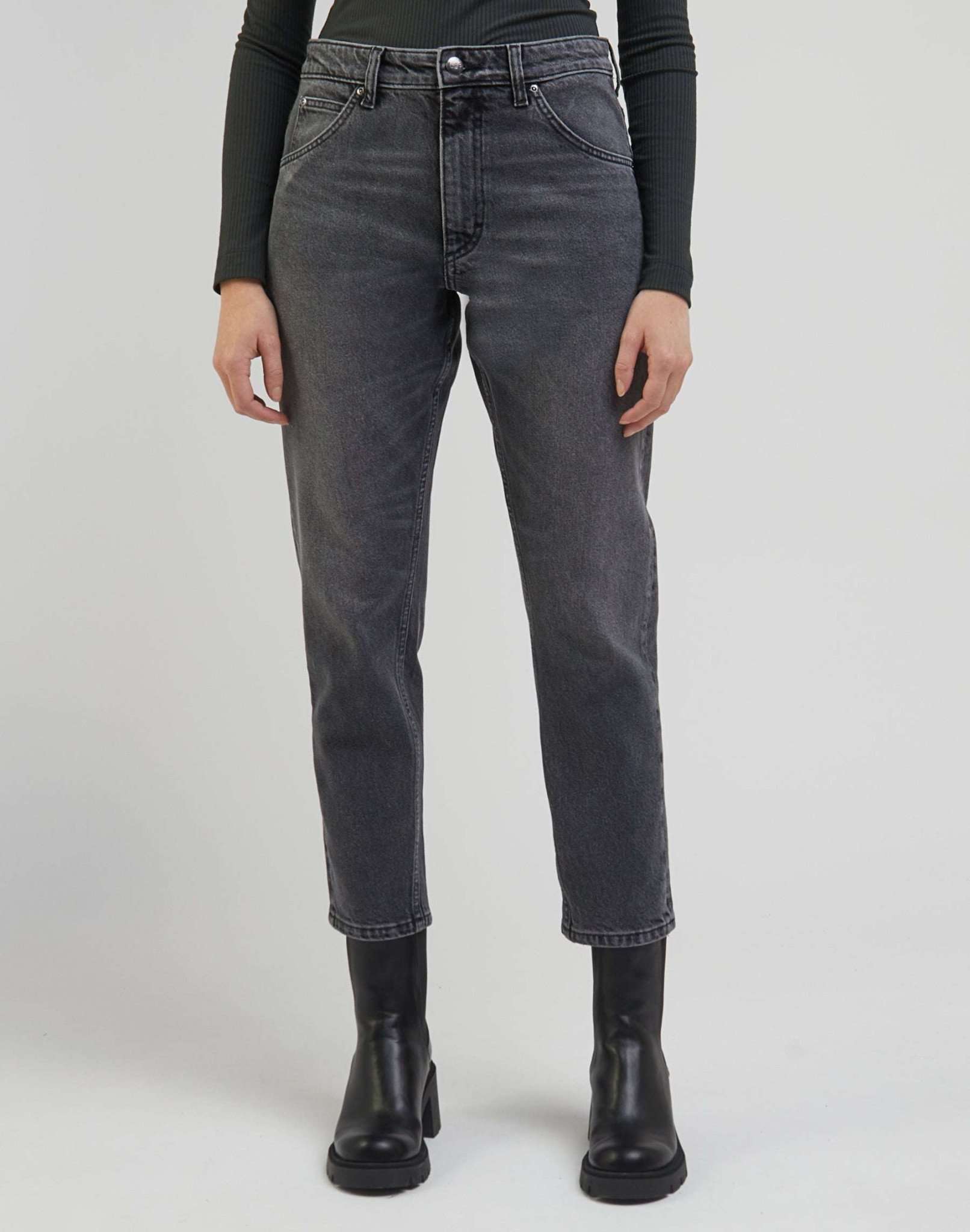 Rider Jeans in Refined Black Jeans Lee   