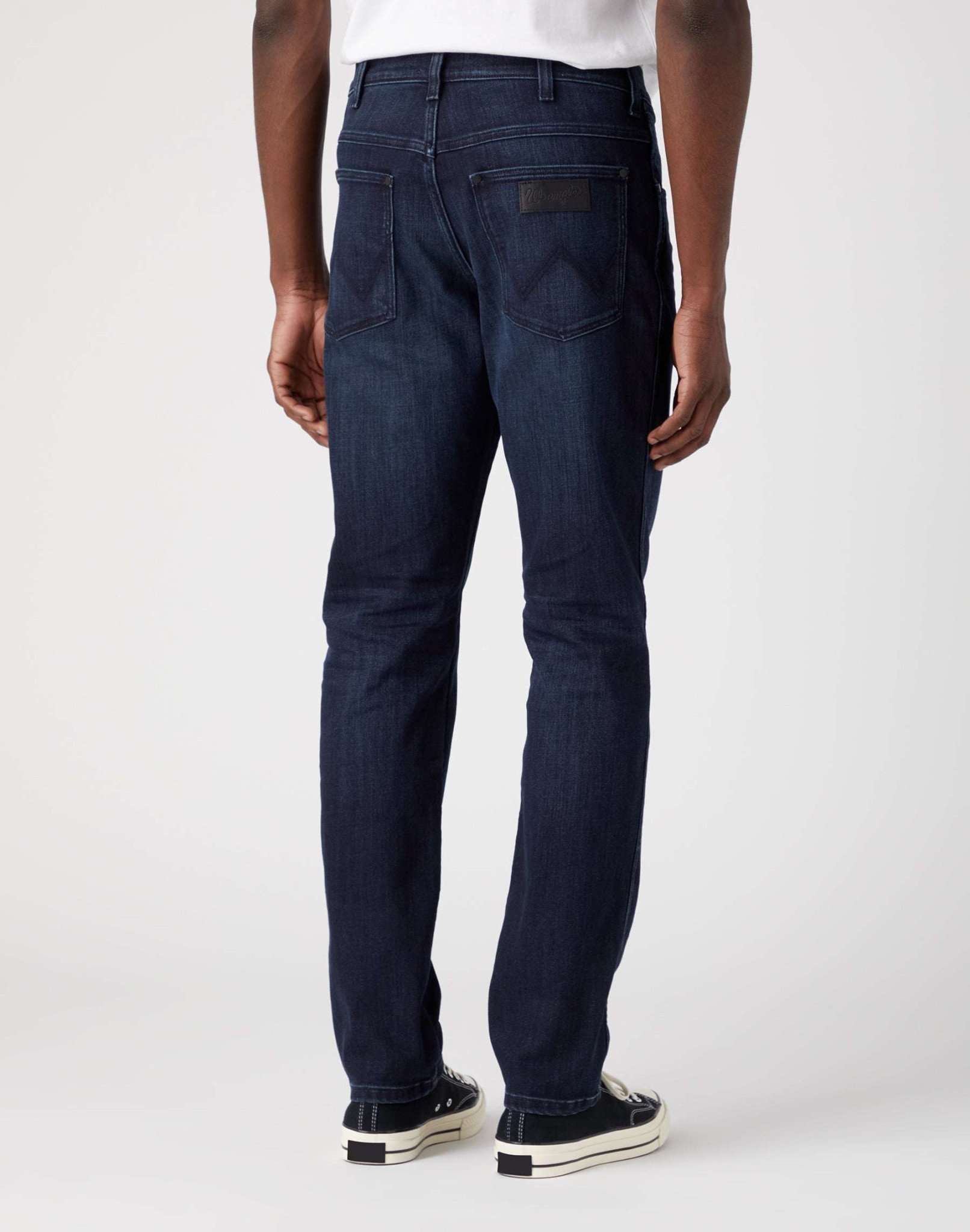 River in Dusky Night Jeans Wrangler   