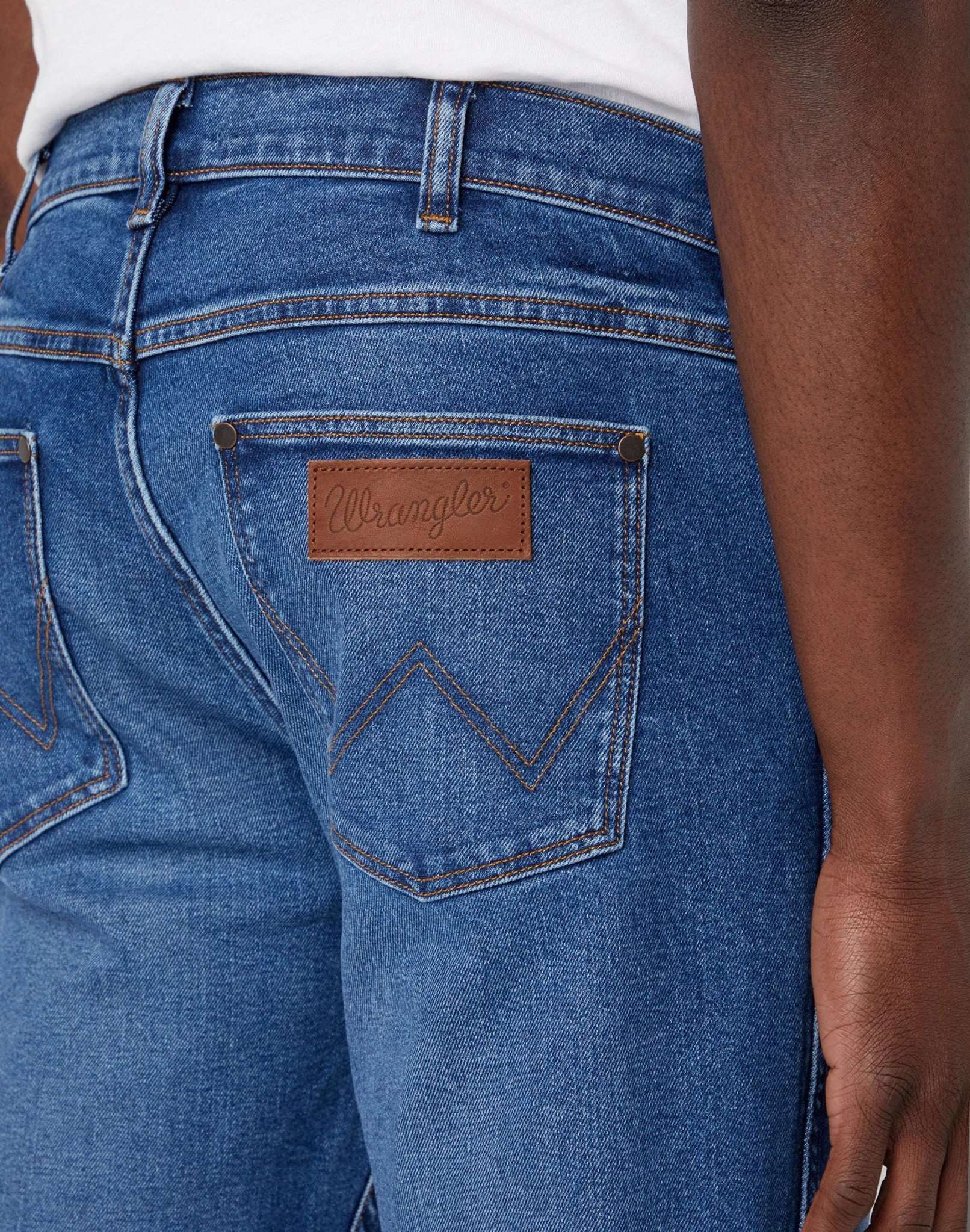 Greensboro Jeans in Neptune Jeans Wrangler   