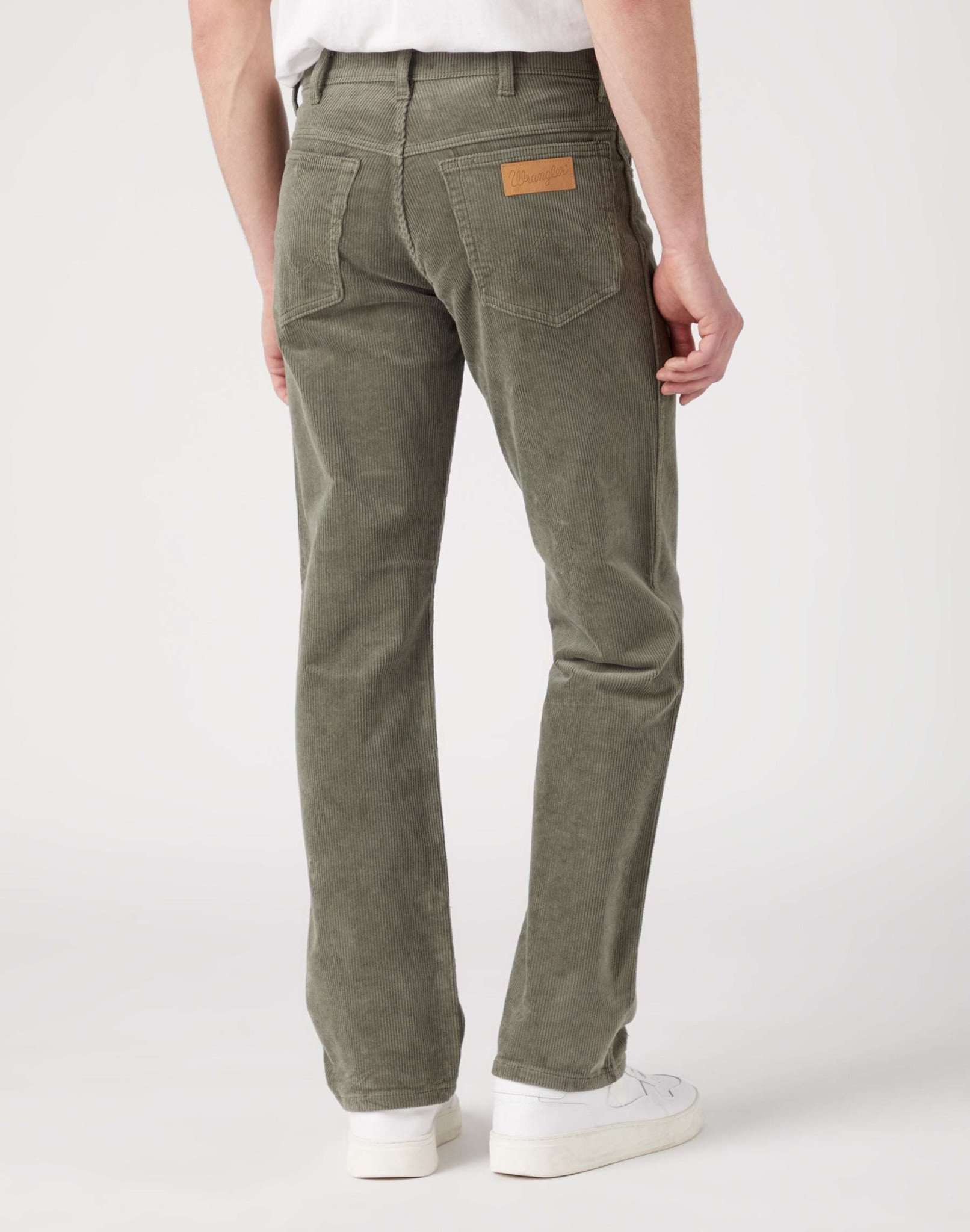 Texas Corduroy in Dusty Olive Pants Wrangler   