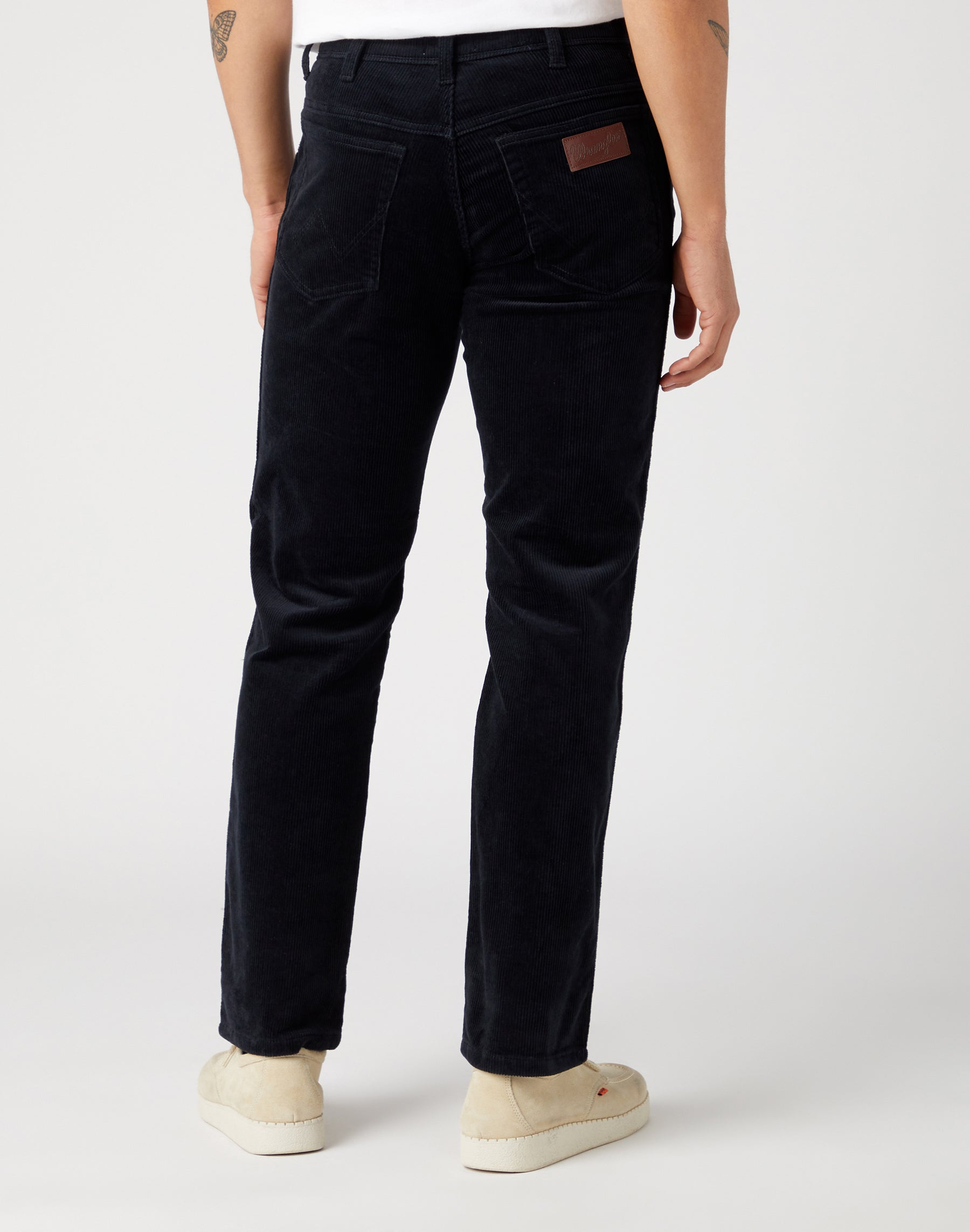 Texas Corduroy in Real Black Pants Wrangler   