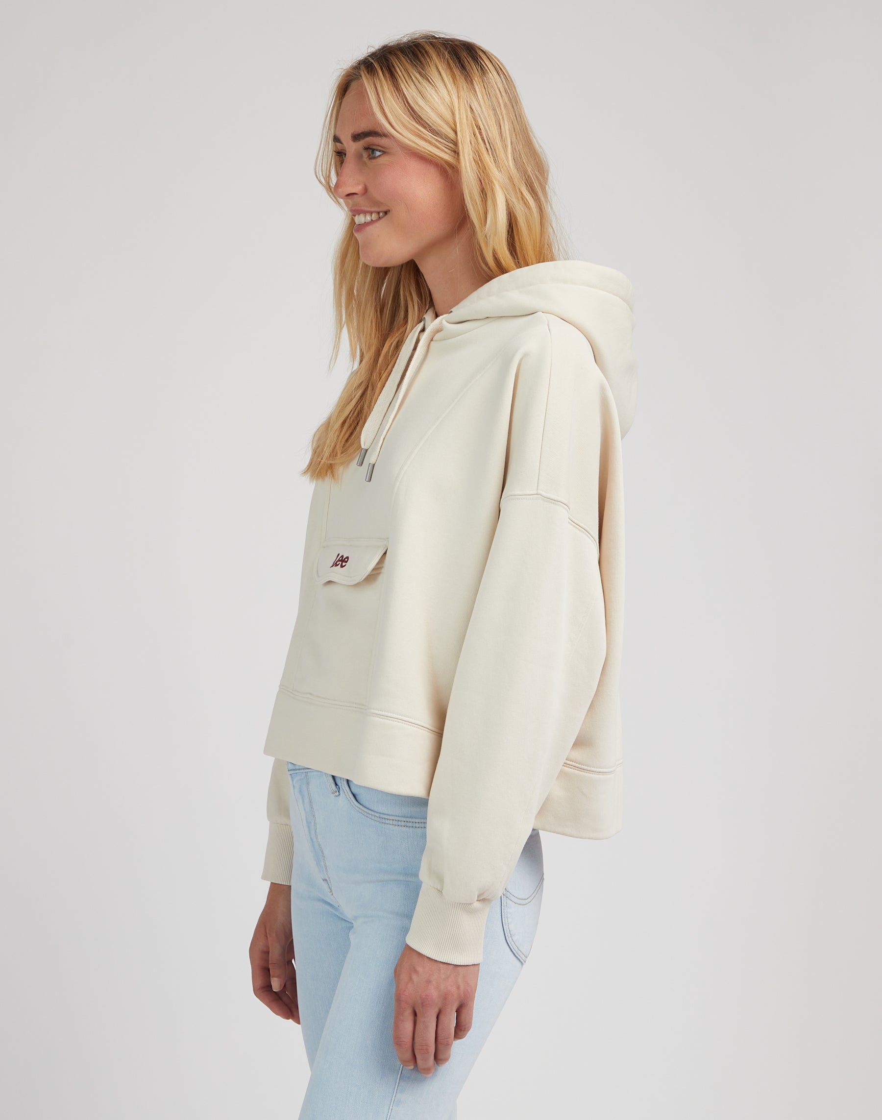 Vintage hoodie in Soy Bean hoodie Lee   