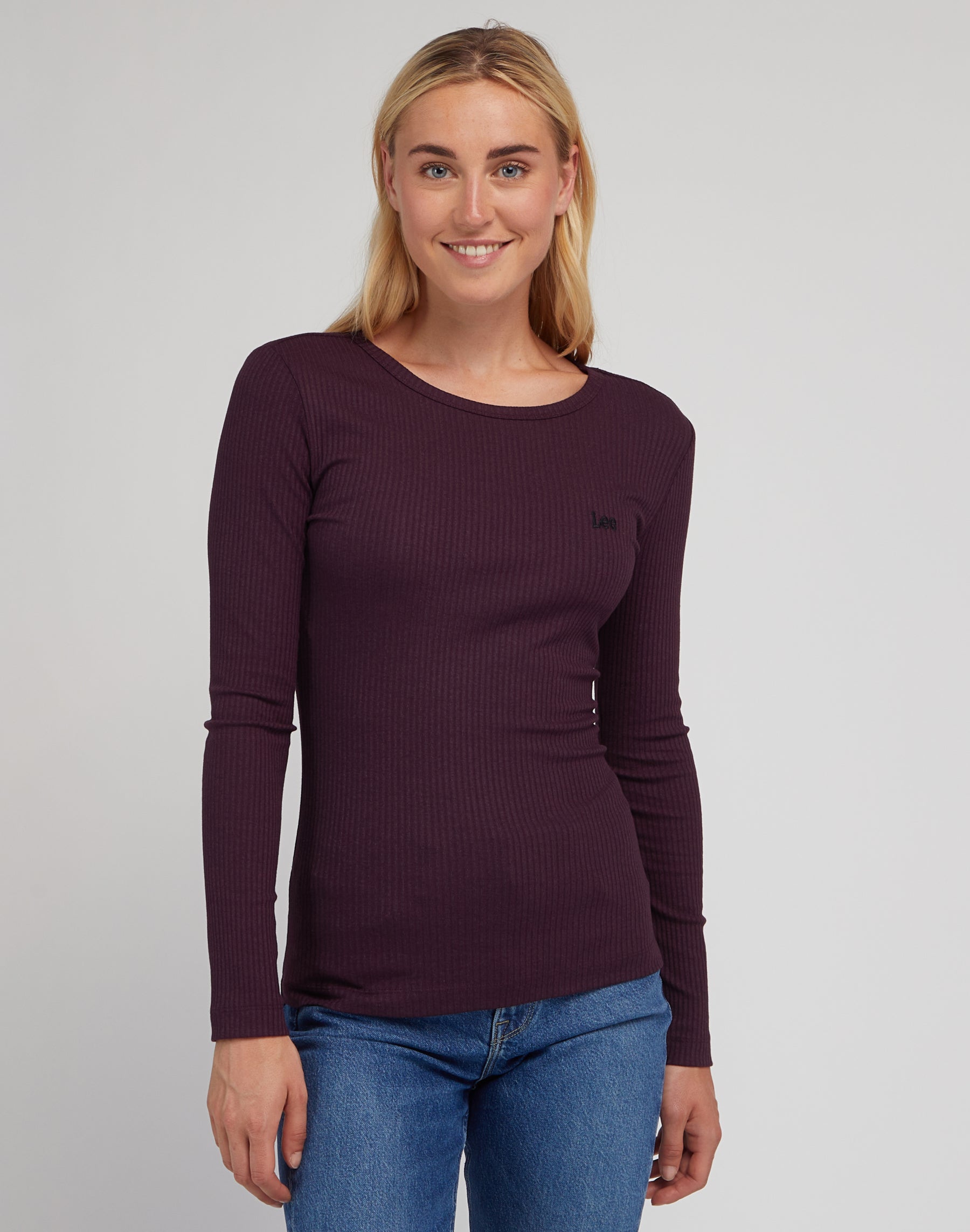 Longsleeve Rib Tee in Rodeo T-Shirts Lee   