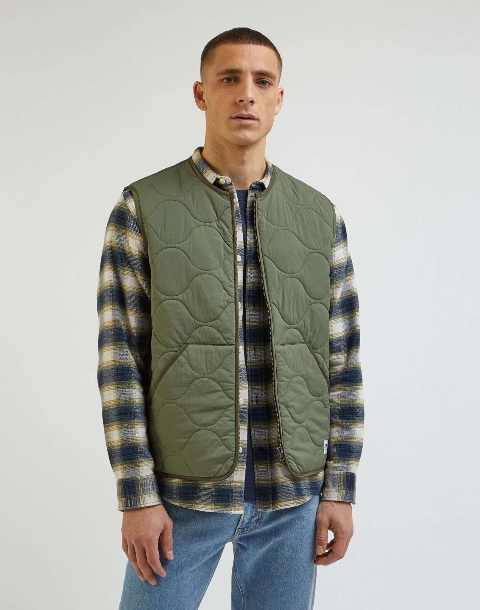 Vest in Olive Grove Jackets Lee   