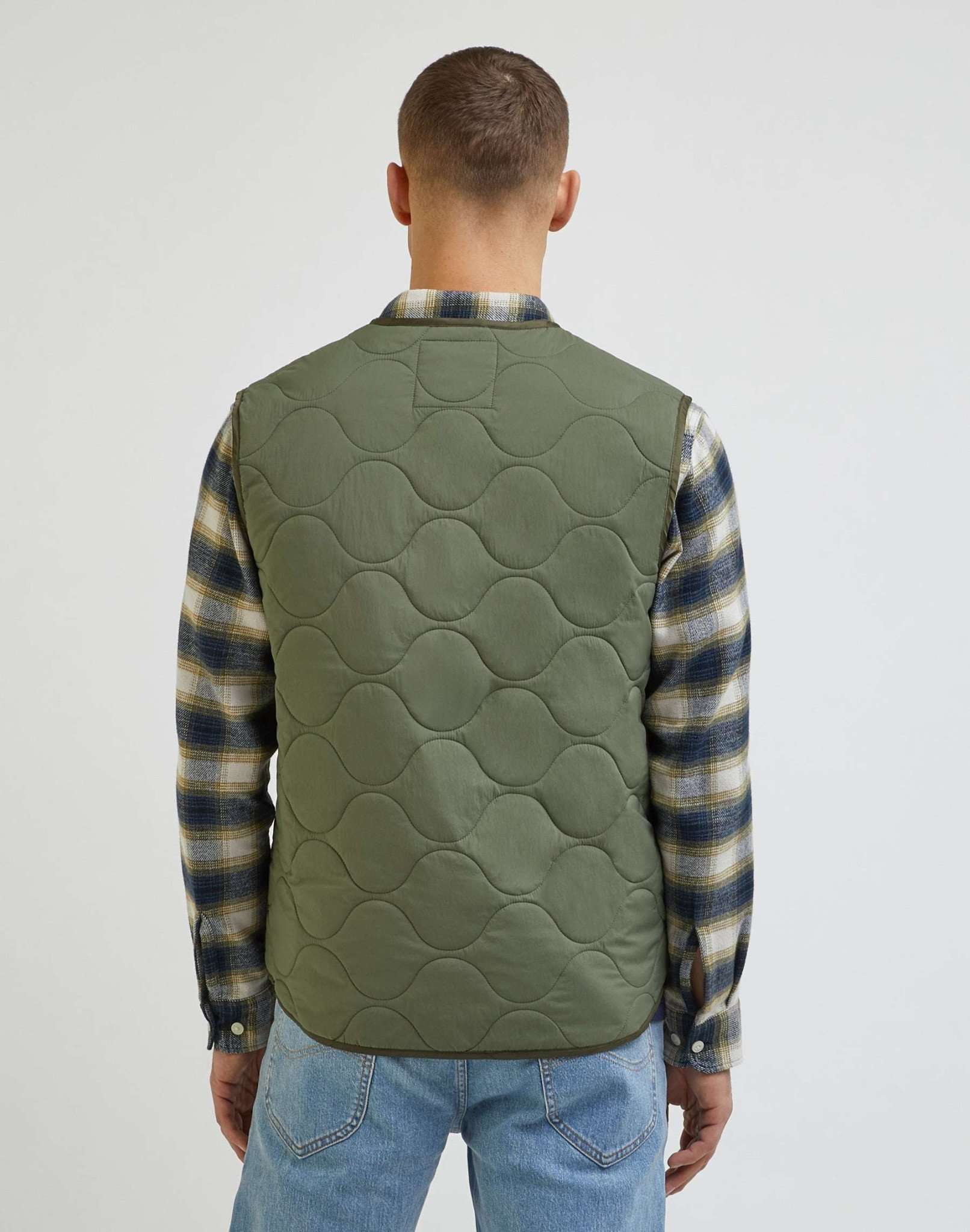 Vest in Olive Grove Jackets Lee   