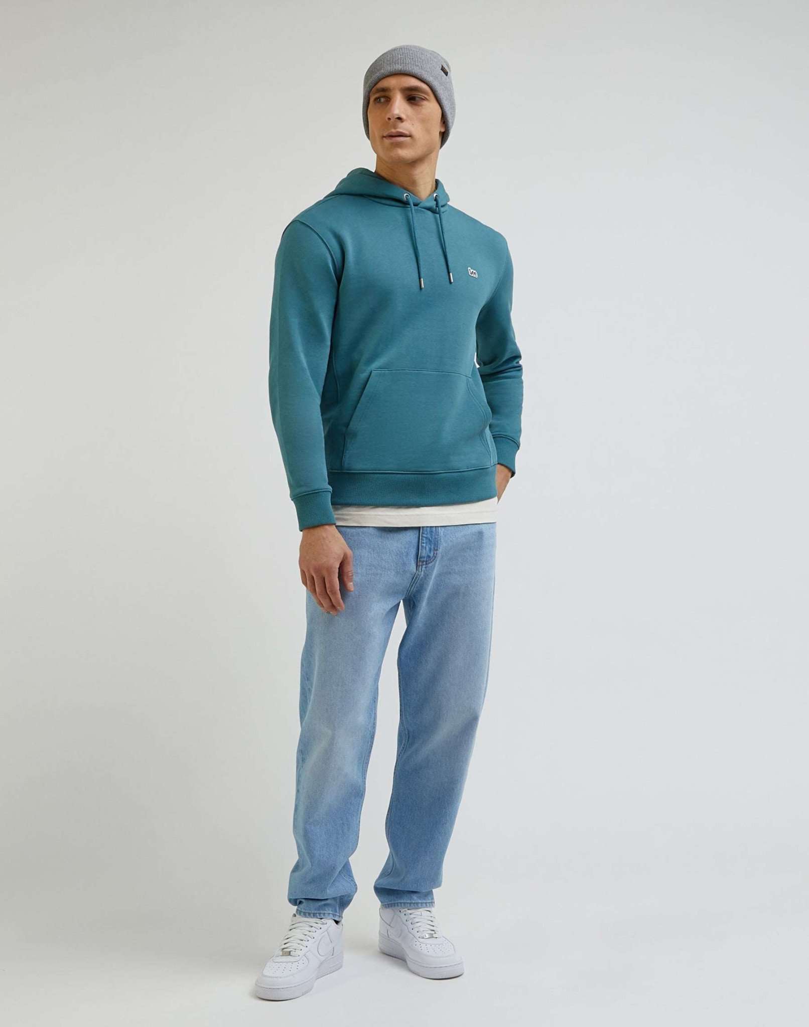 Plain Hoodie in Eden Hooded Sweater Lee   