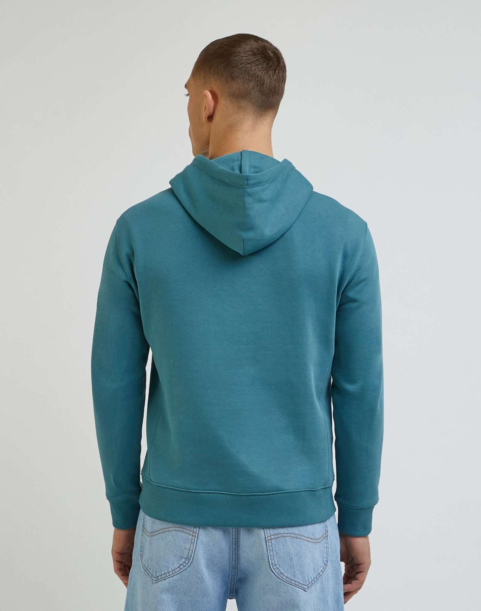 Plain Hoodie in Eden Hooded Sweater Lee   