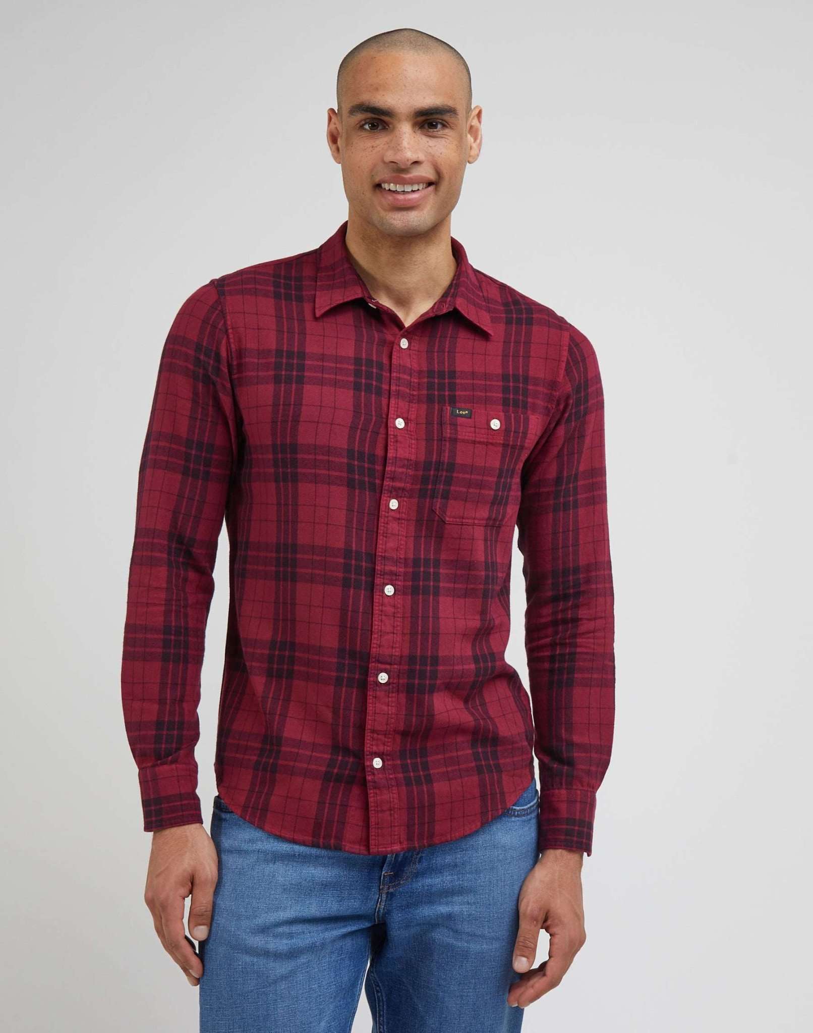 Leesure shirt in port shirts Lee   