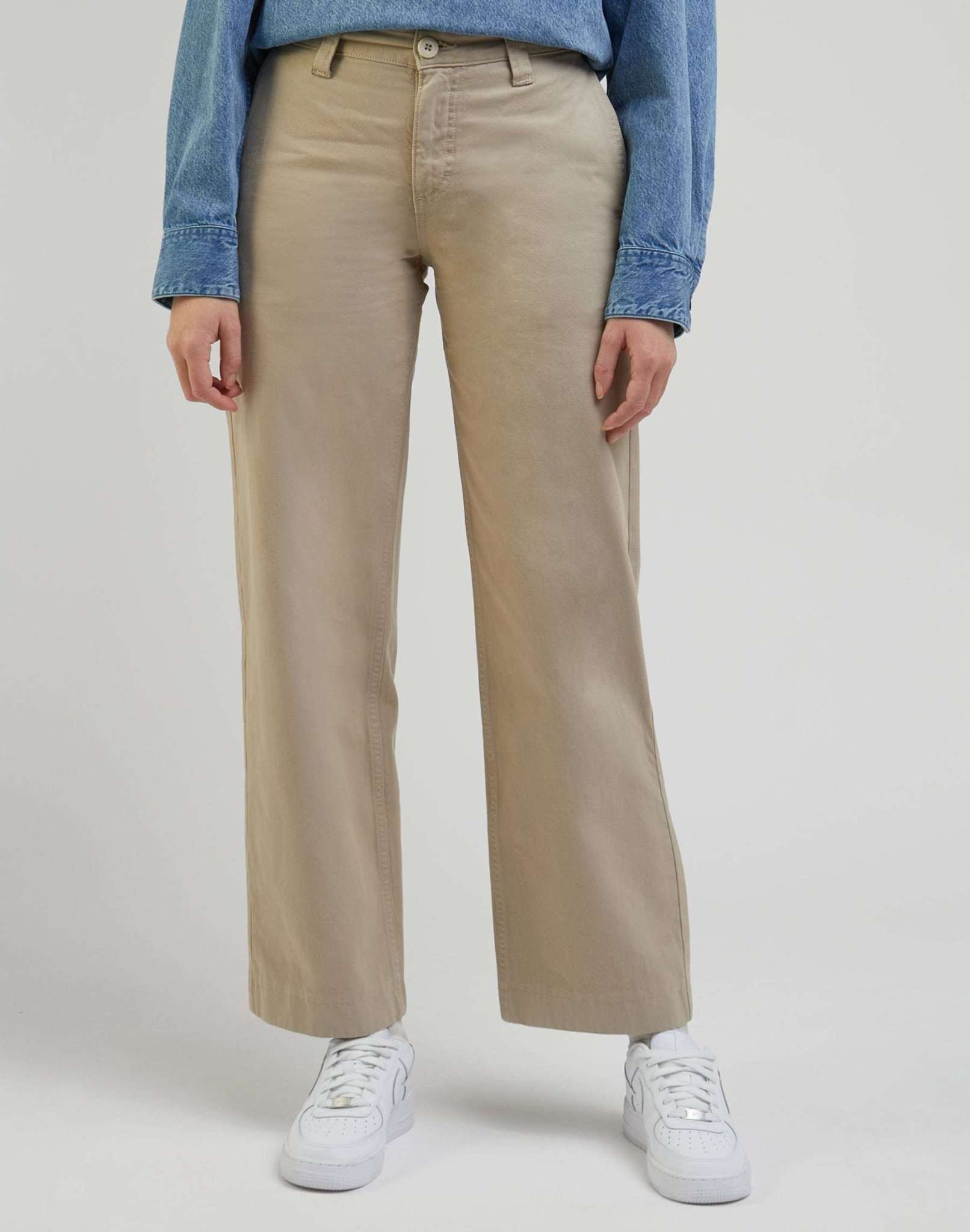 Straight chino in Salina Stone pants Lee   