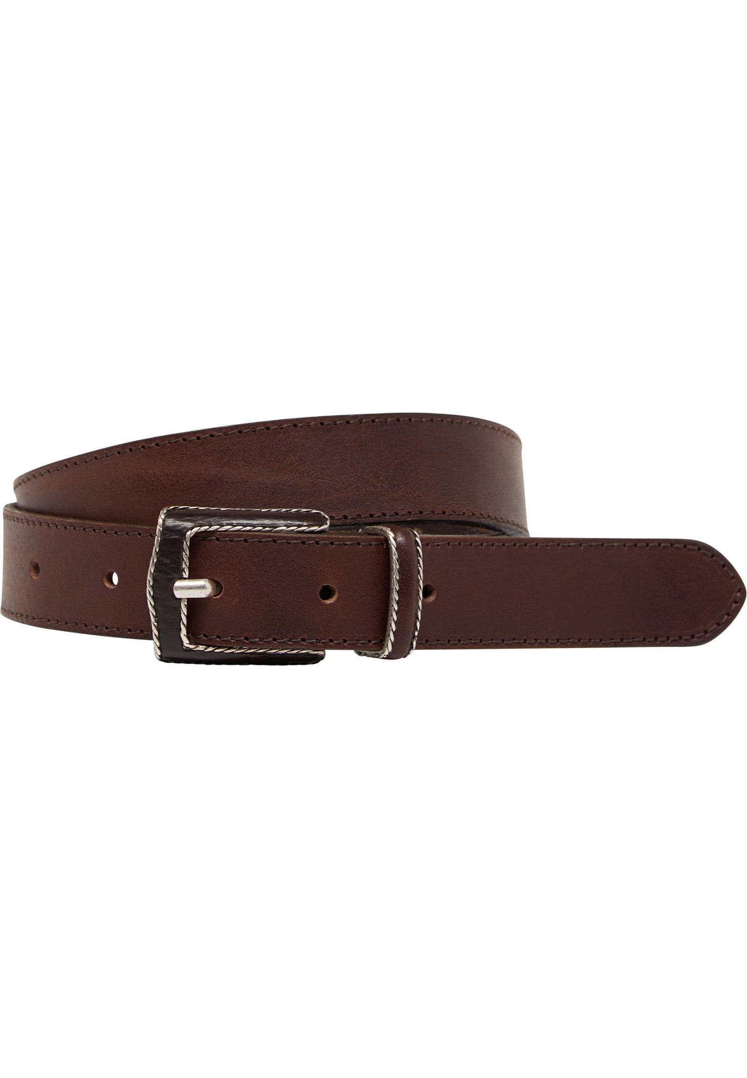 Buckle Belt in Dark Brown Belt Lee   