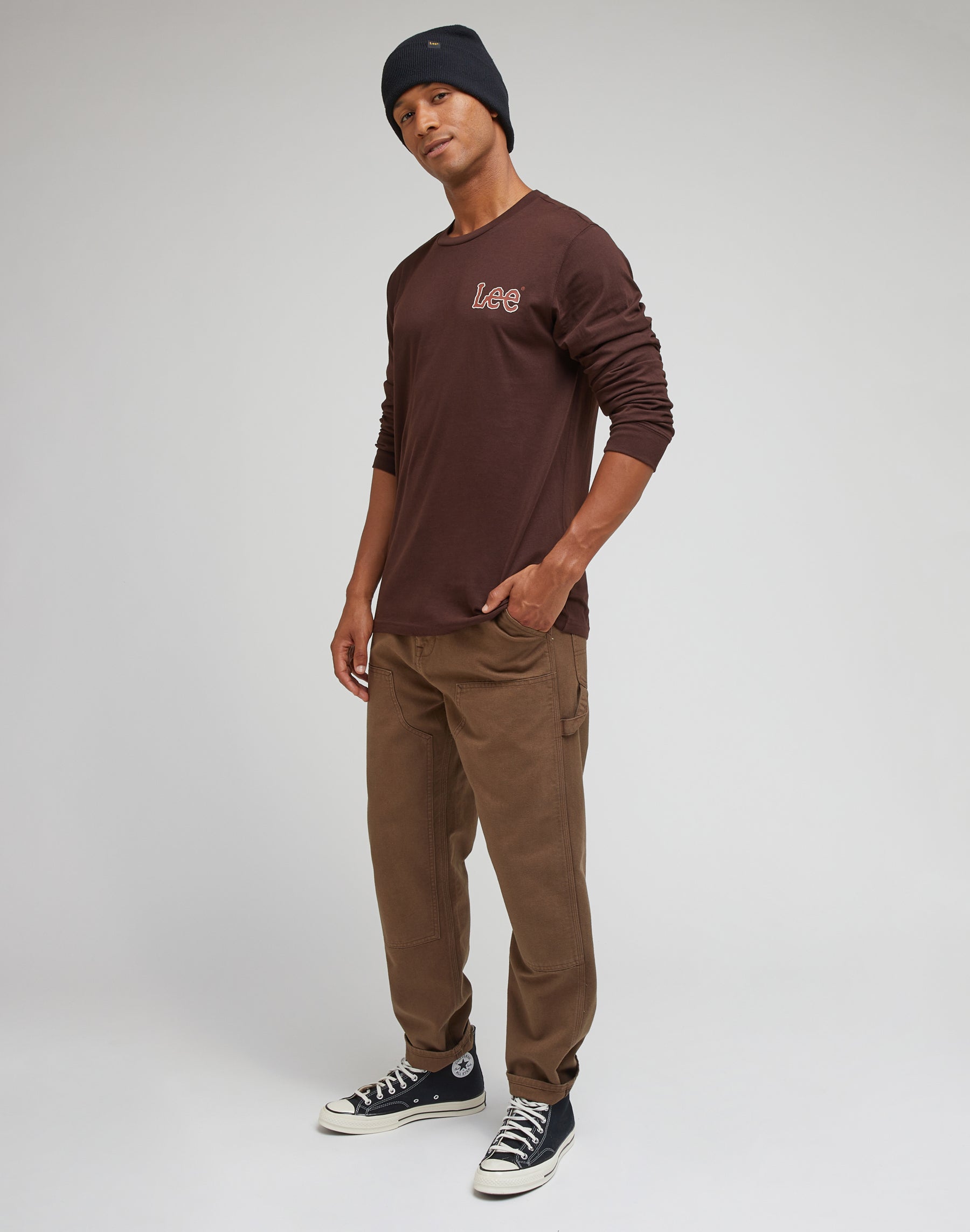 Essential Longsleeves Tee in Arabica Shirts Lee   