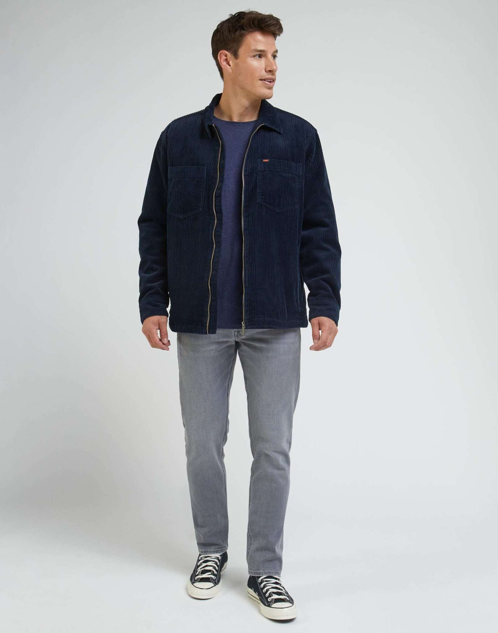 Relaxed Chetopa Overshirt in Sky Captain Shirts Lee   