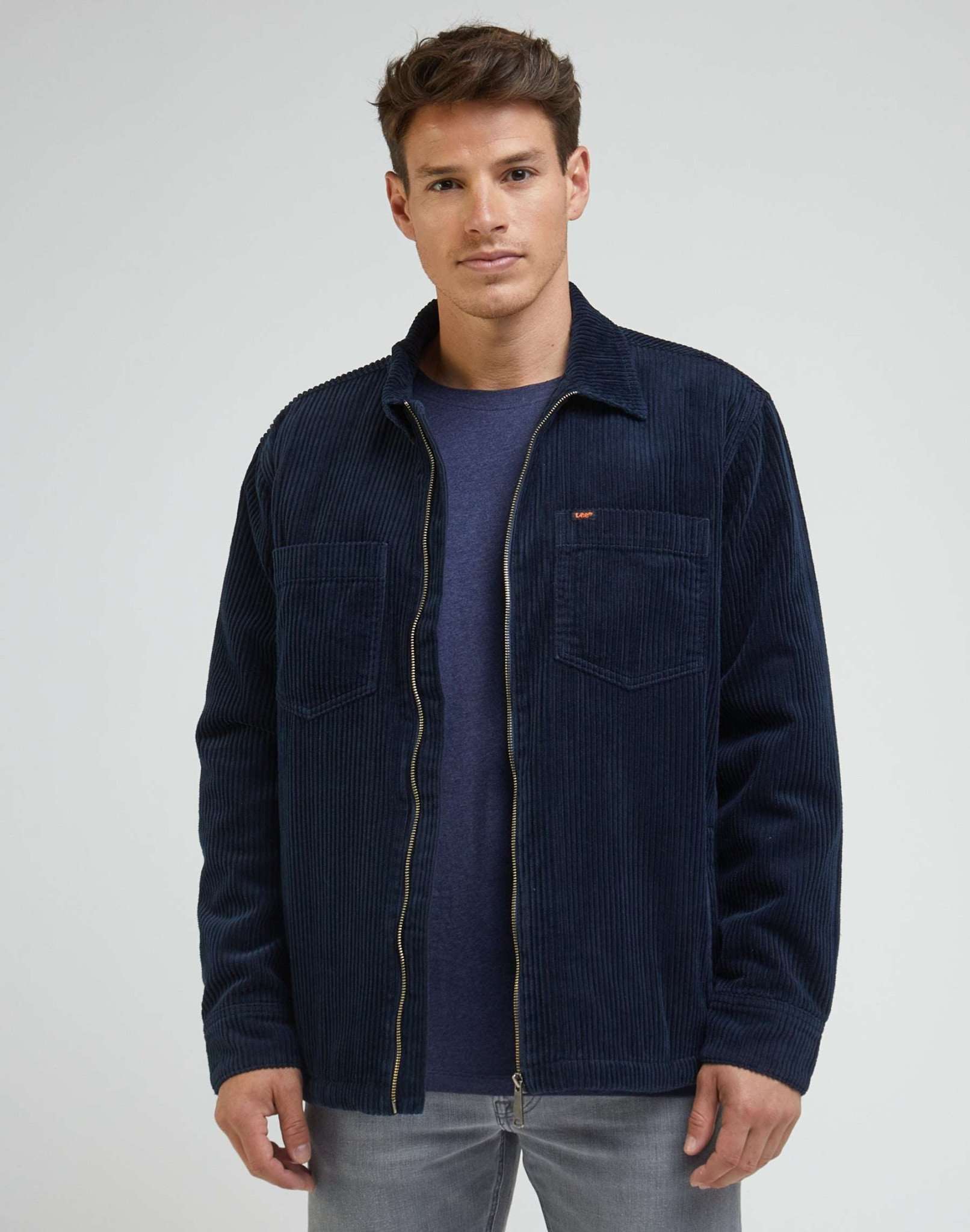 Relaxed Chetopa Overshirt in Sky Captain Shirts Lee   