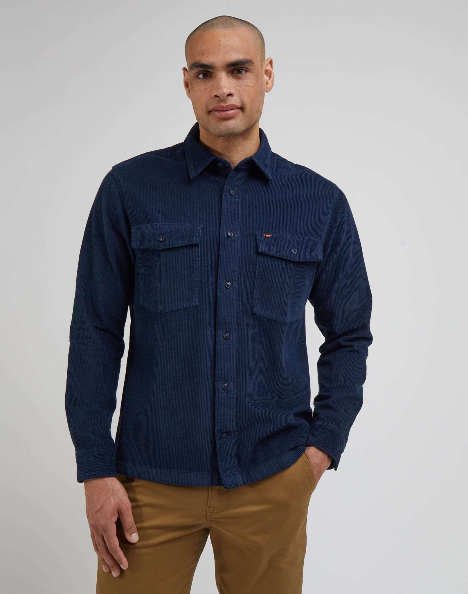 LS Chetopa Twill Shirt in Sky Captain Shirts Lee   