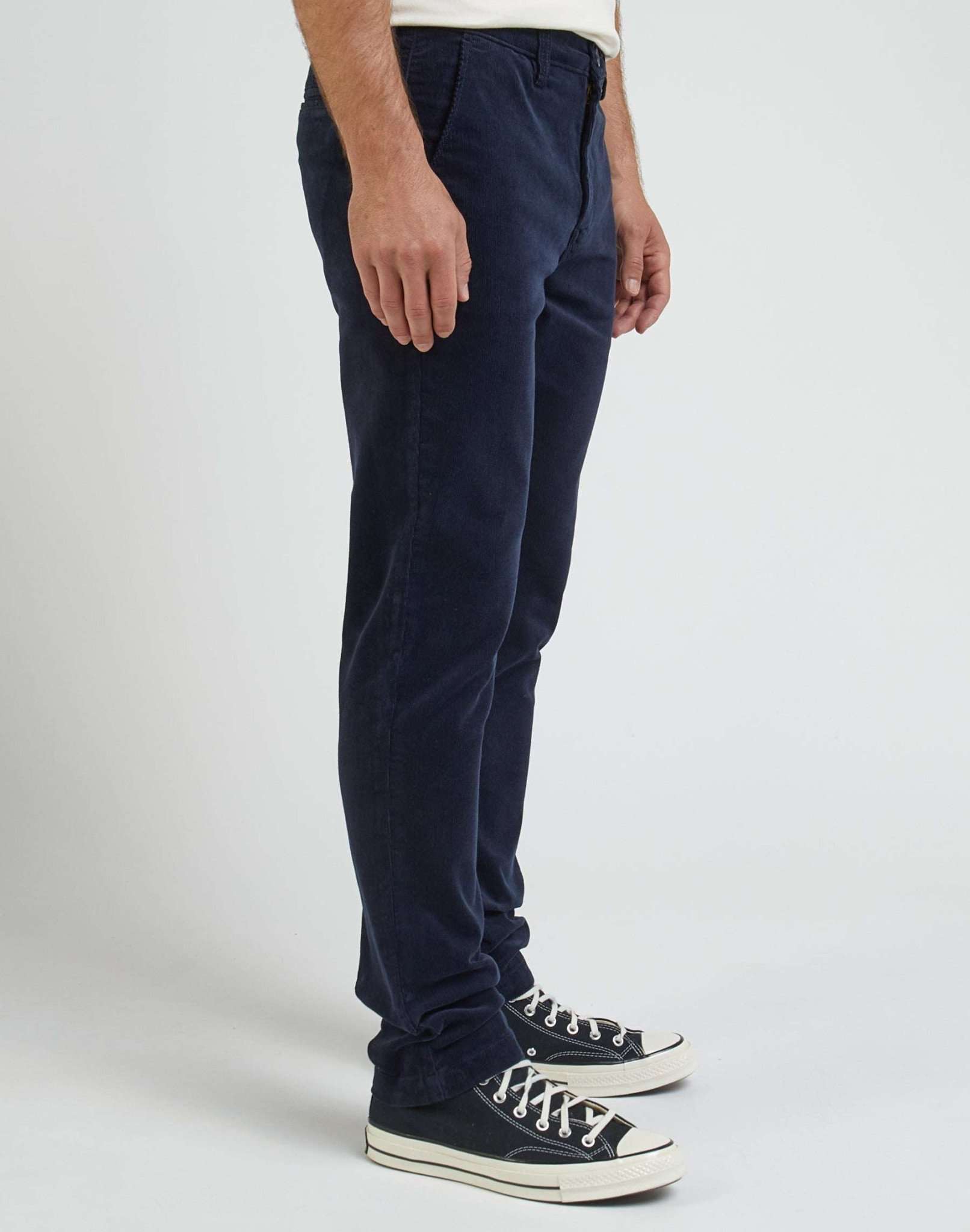 Slim Chino Corduroy in Sky Captain Pants Lee   