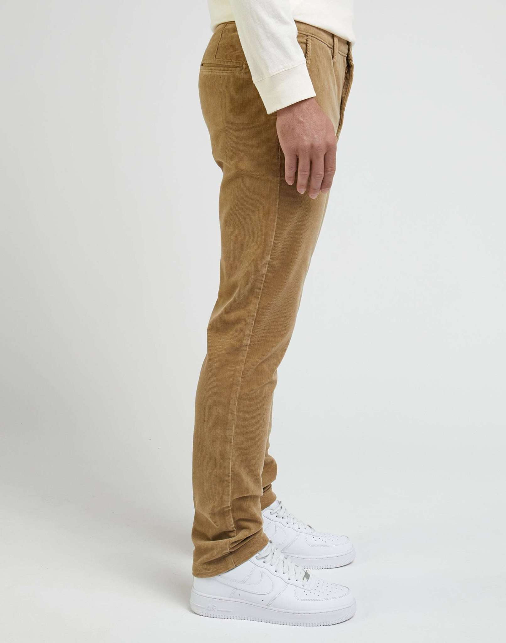 Slim Chino Corduroy in Clay Pants Lee   