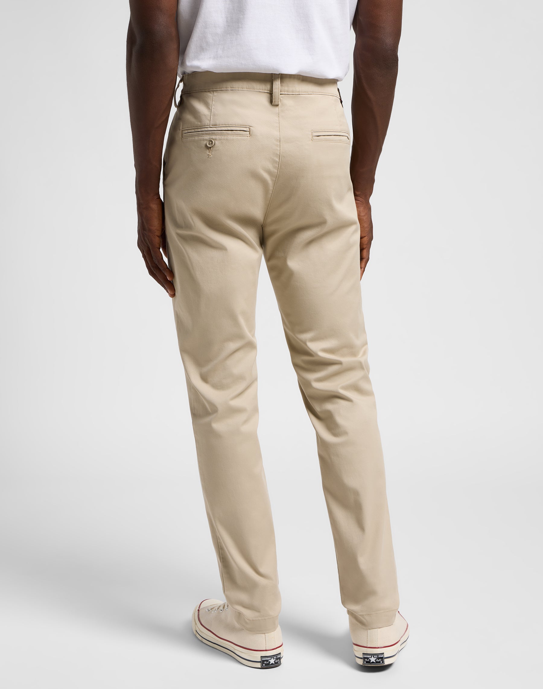 Slim Chino in Stone Pants Lee