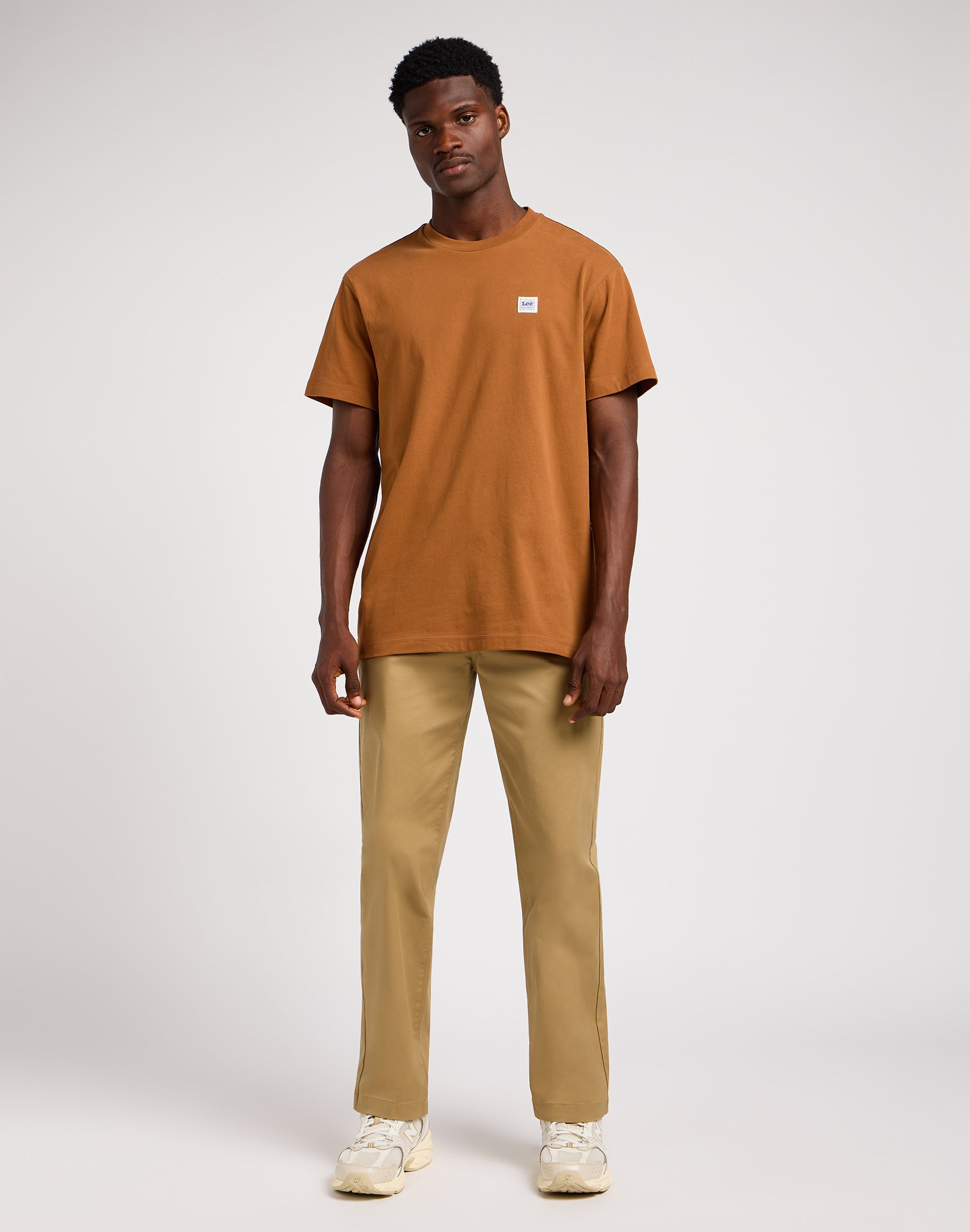 Relaxed Chino Leesures in Clay Pants Lee   