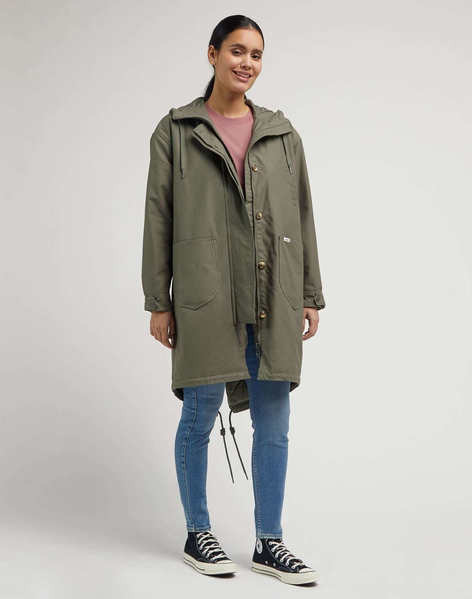 Parka in Olive Grove Jackets Lee   