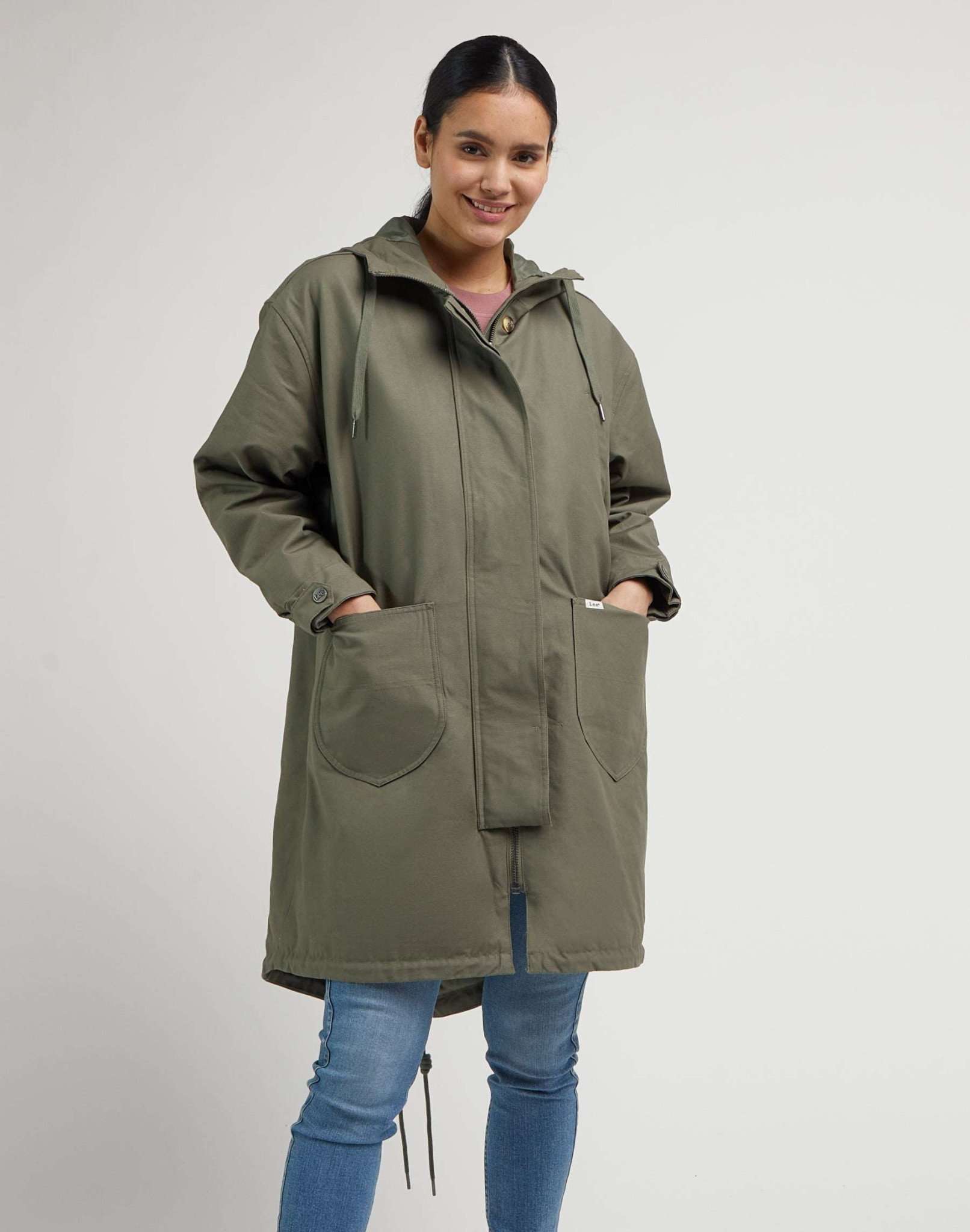 Parka in Olive Grove Jackets Lee   