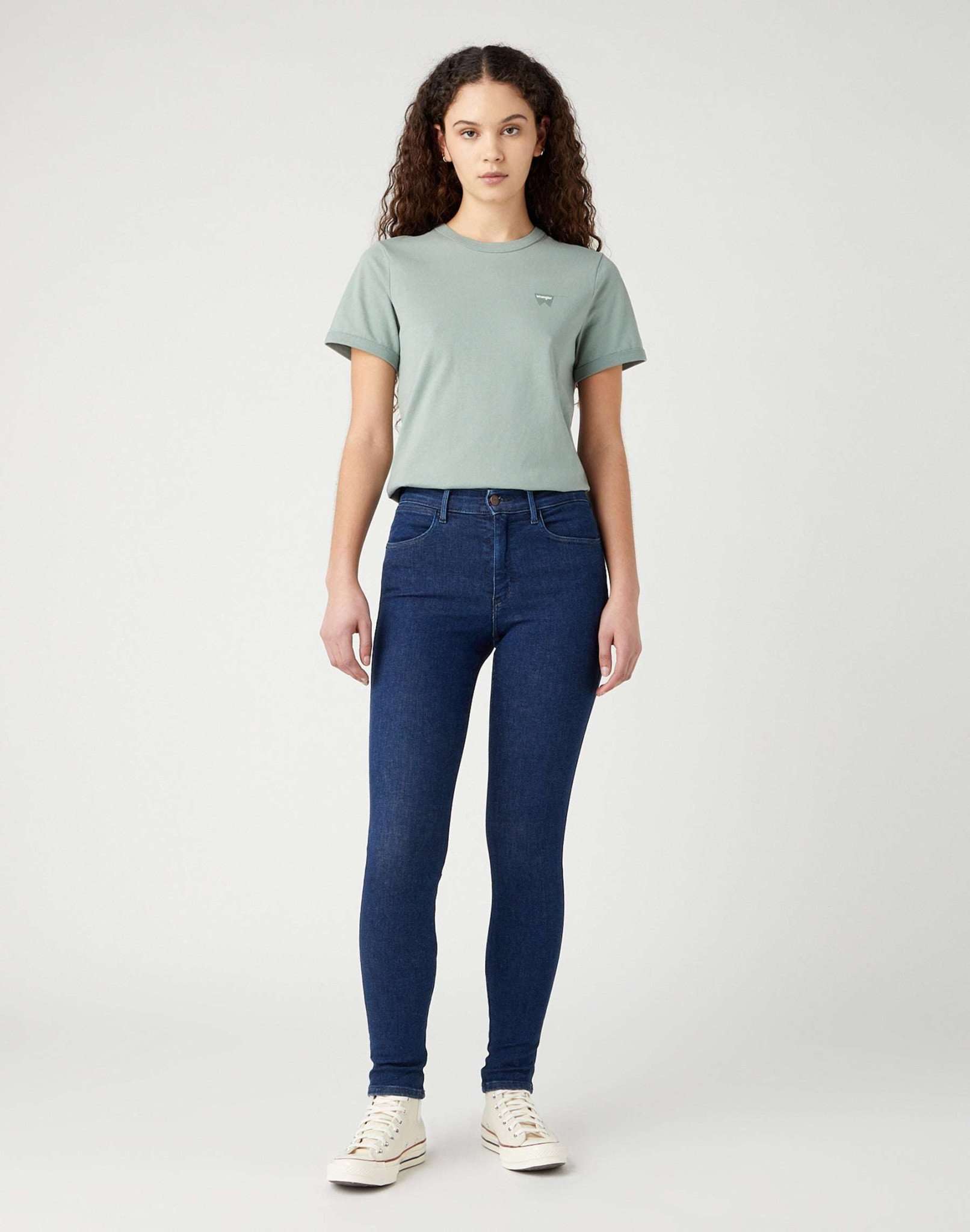 Slim Tee in Light Matcha T-Shirts Wrangler   