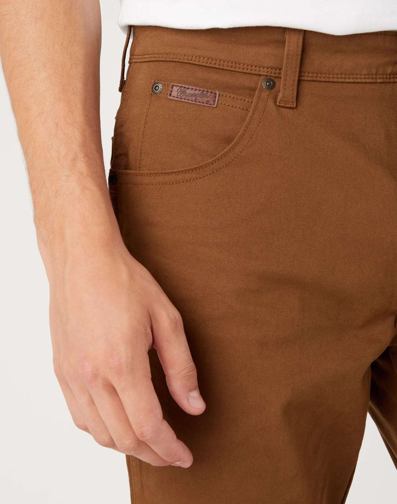 Texas Slim in Saddle Brown Pants Wrangler   