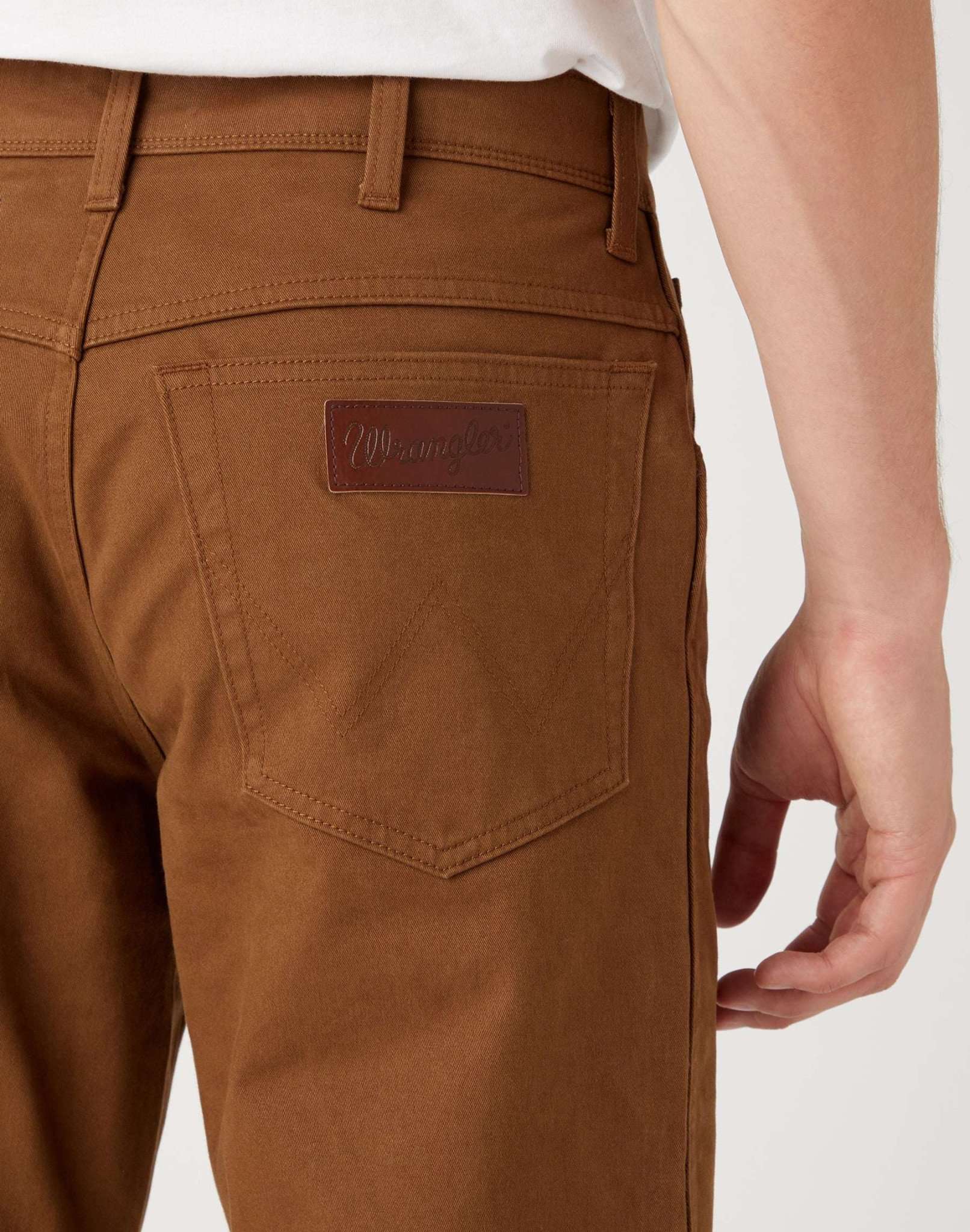 Texas Slim in Saddle Brown Pants Wrangler   