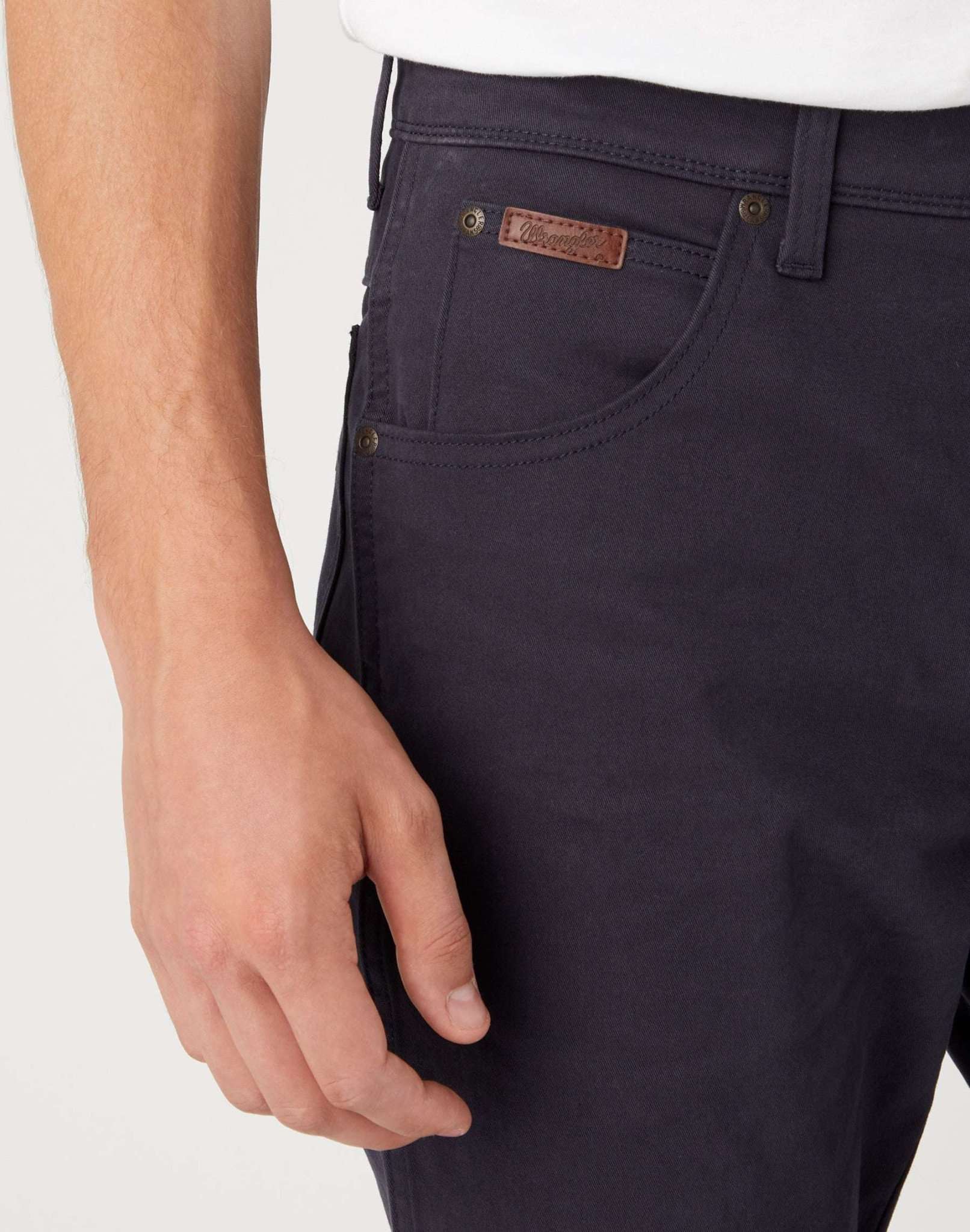 Texas Slim in Dark Navy Pants Wrangler   