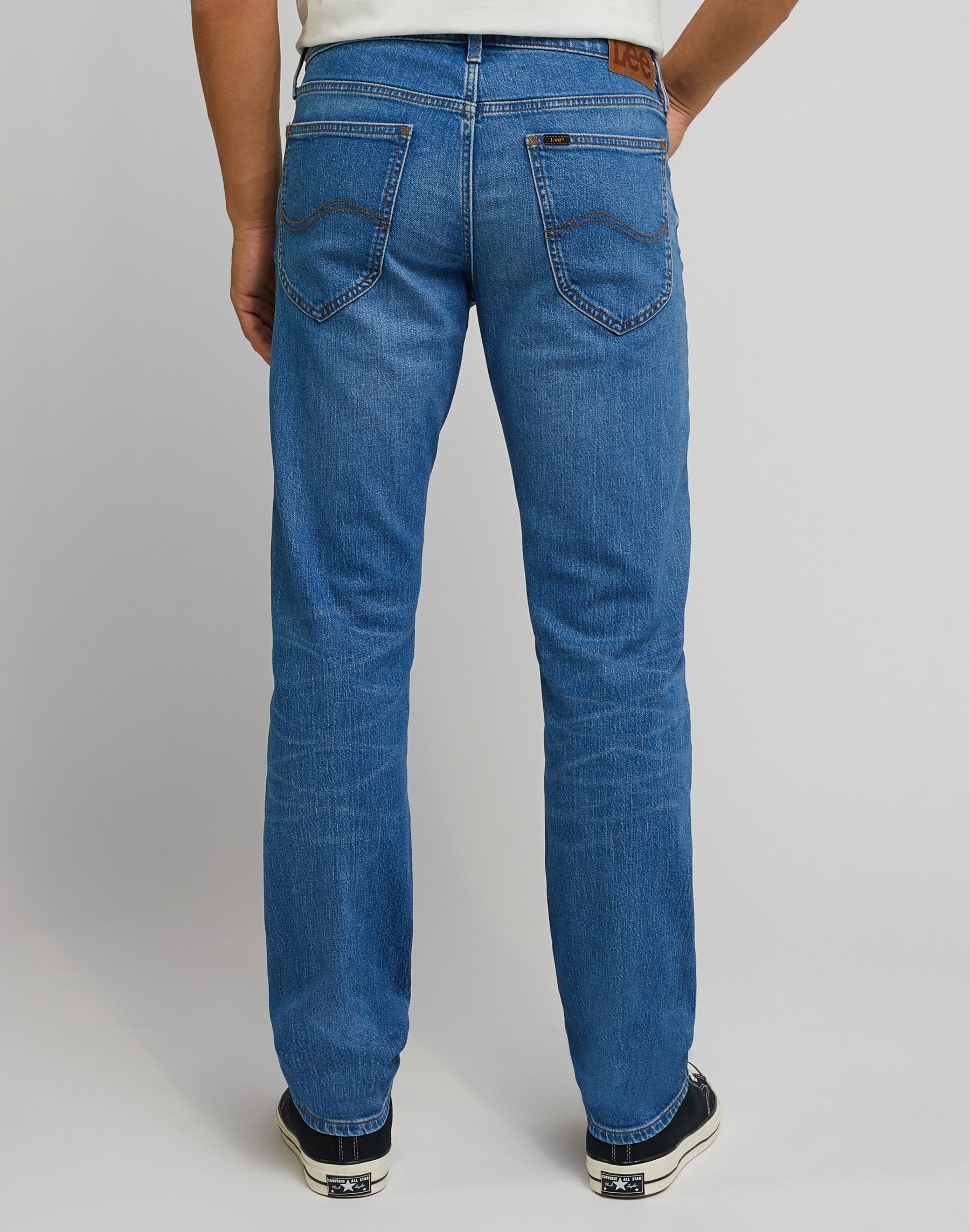 Daren Zip Fly in Indigo Vintage Jeans Lee   