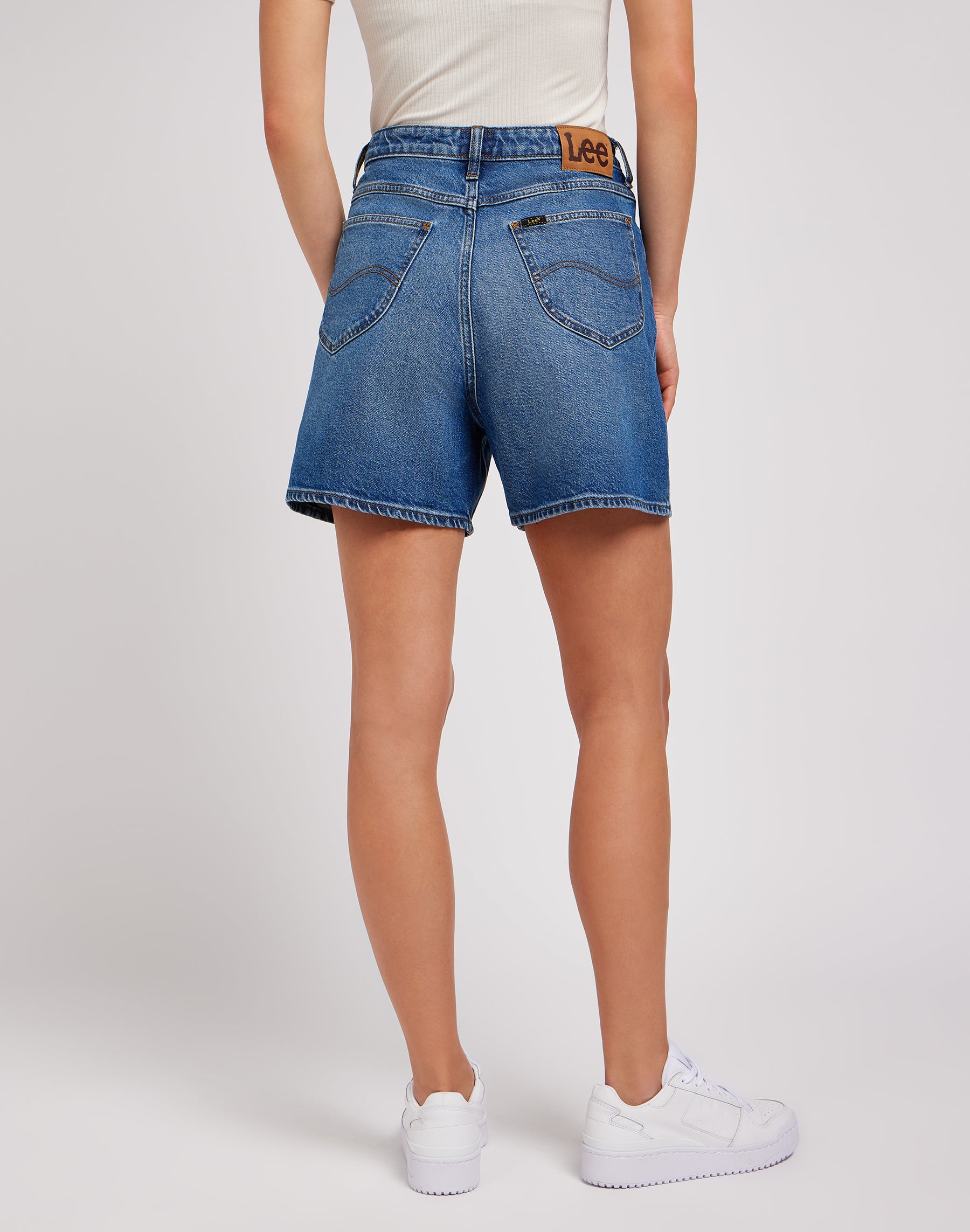 Stella short in Facets Of Blue denim shorts Lee   