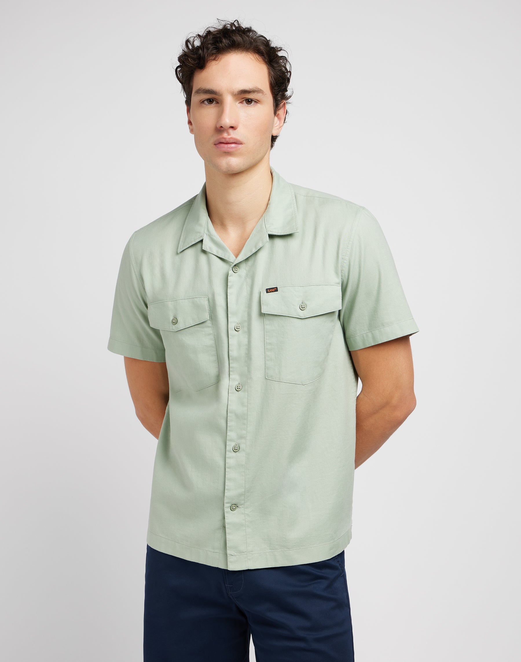 Chetopa Shirt in Intuition Grey Shirts Lee   