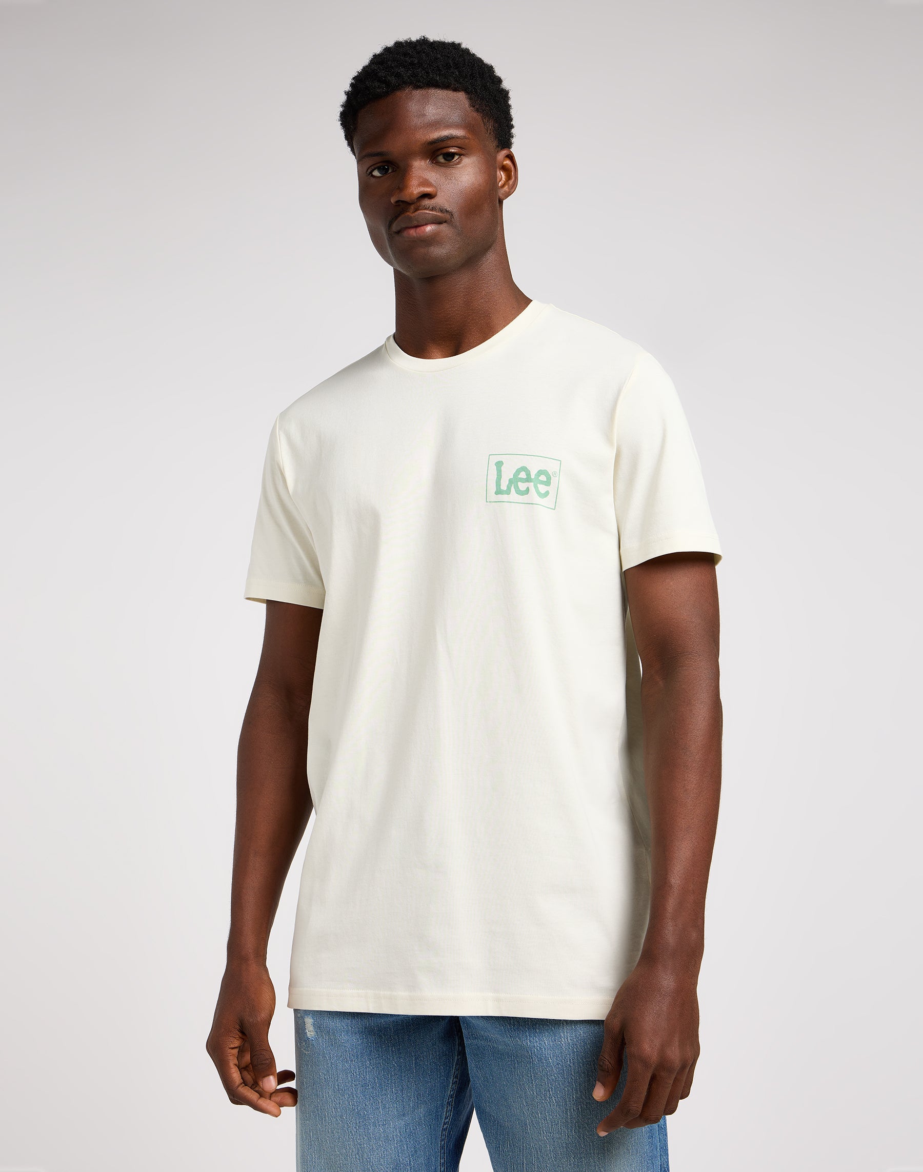 Graphic Tee in ecru T-shirts Lee   