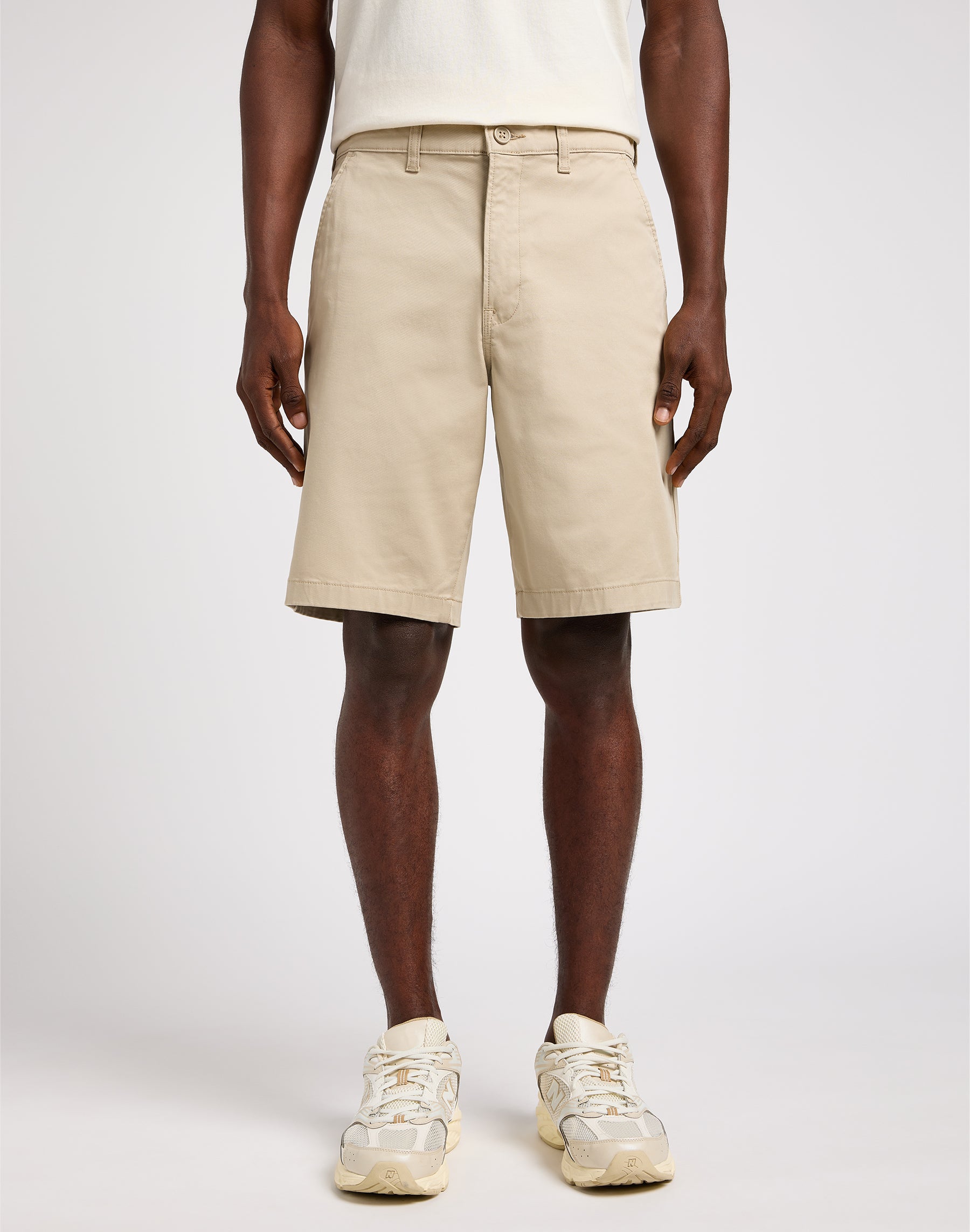 Relaxed chino shorts in stone shorts Lee   