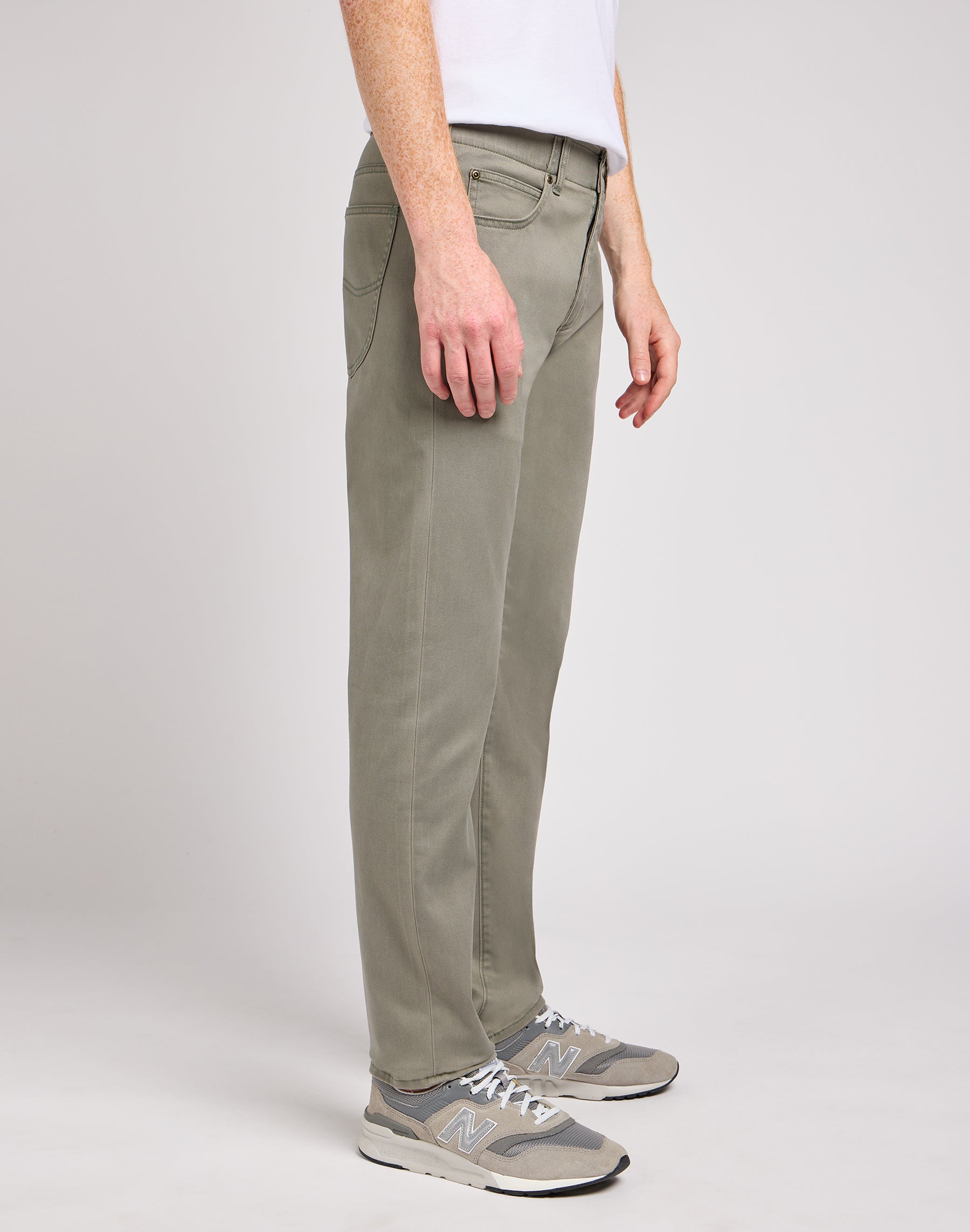 Slim Fit MVP in Olive Grove Pants Lee   