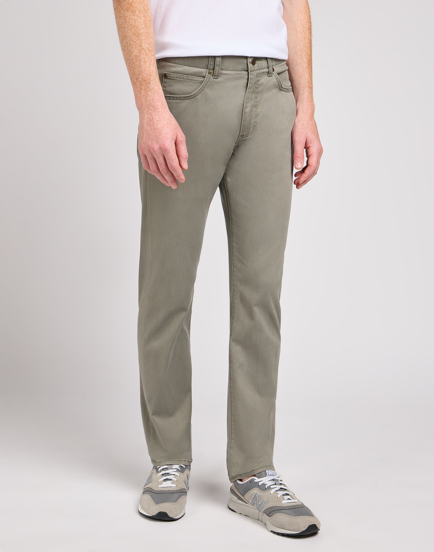 Slim Fit MVP in Olive Grove Pants Lee   