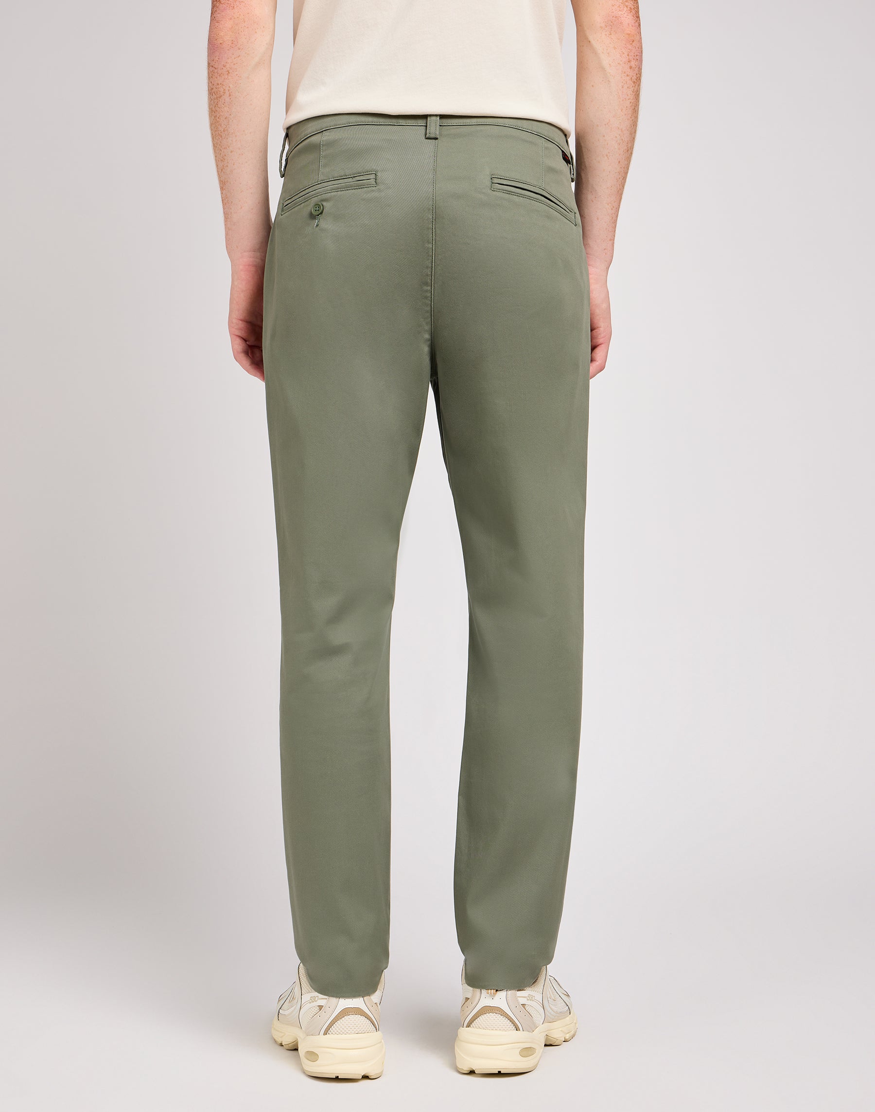 Slim Chino in Olive Grove Pants Lee   