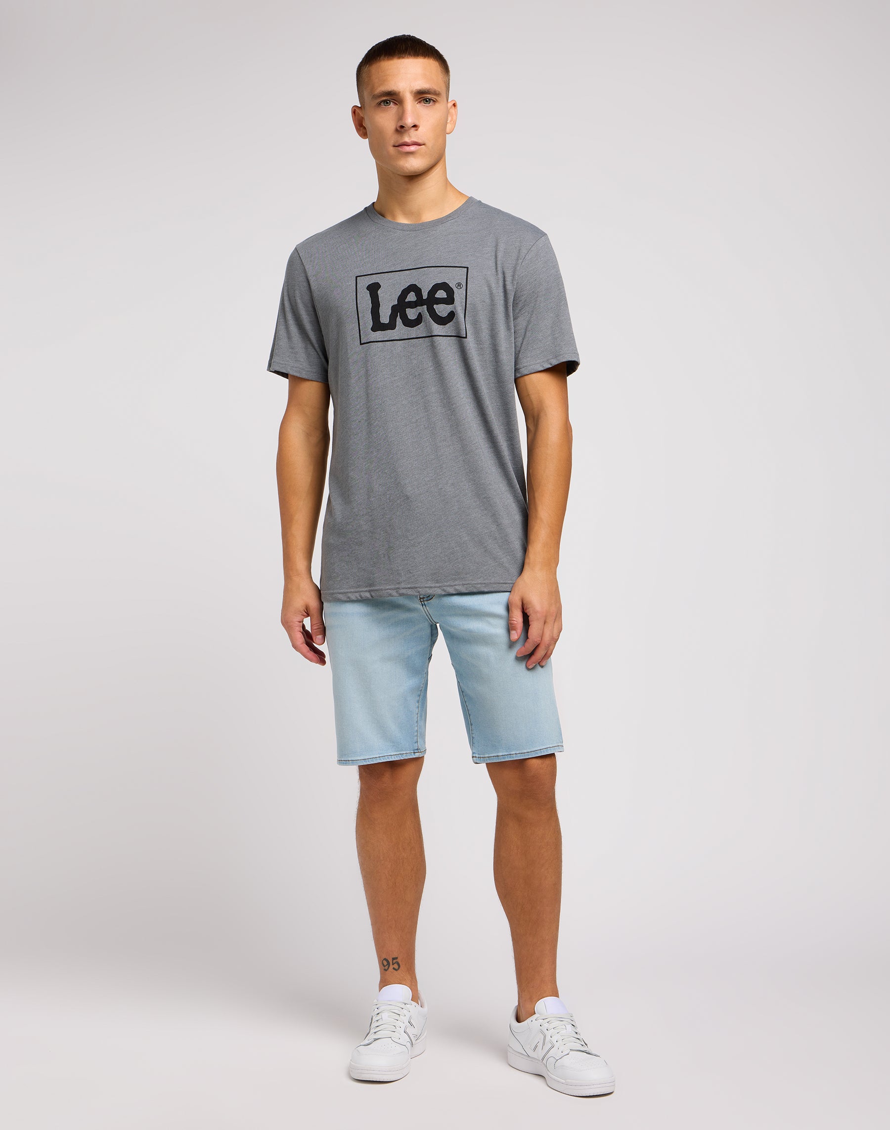 XM 5 pocket shorts in Ice Man denim shorts Lee   