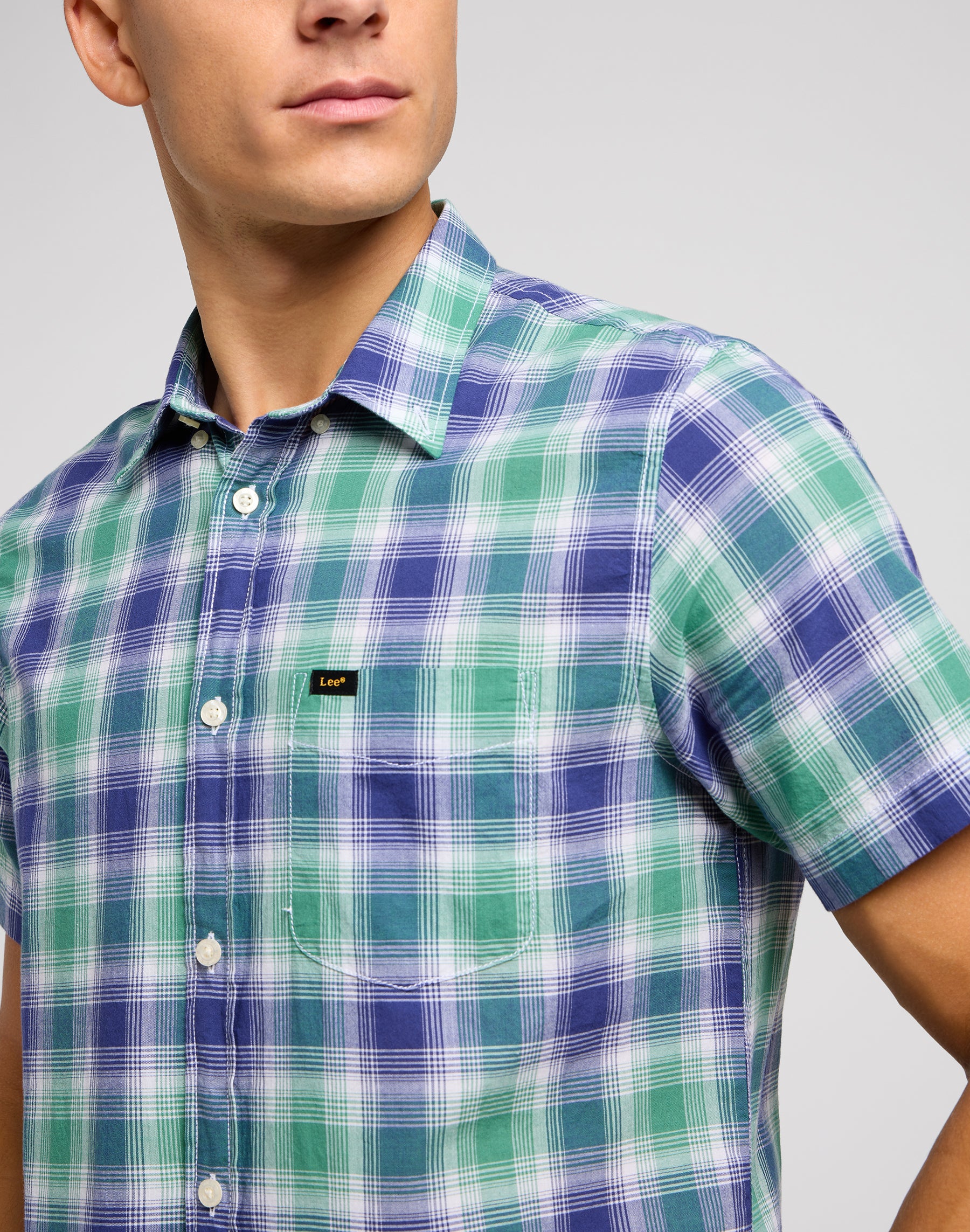 Lee Button down shirt in Dandy Green Shirts Lee   