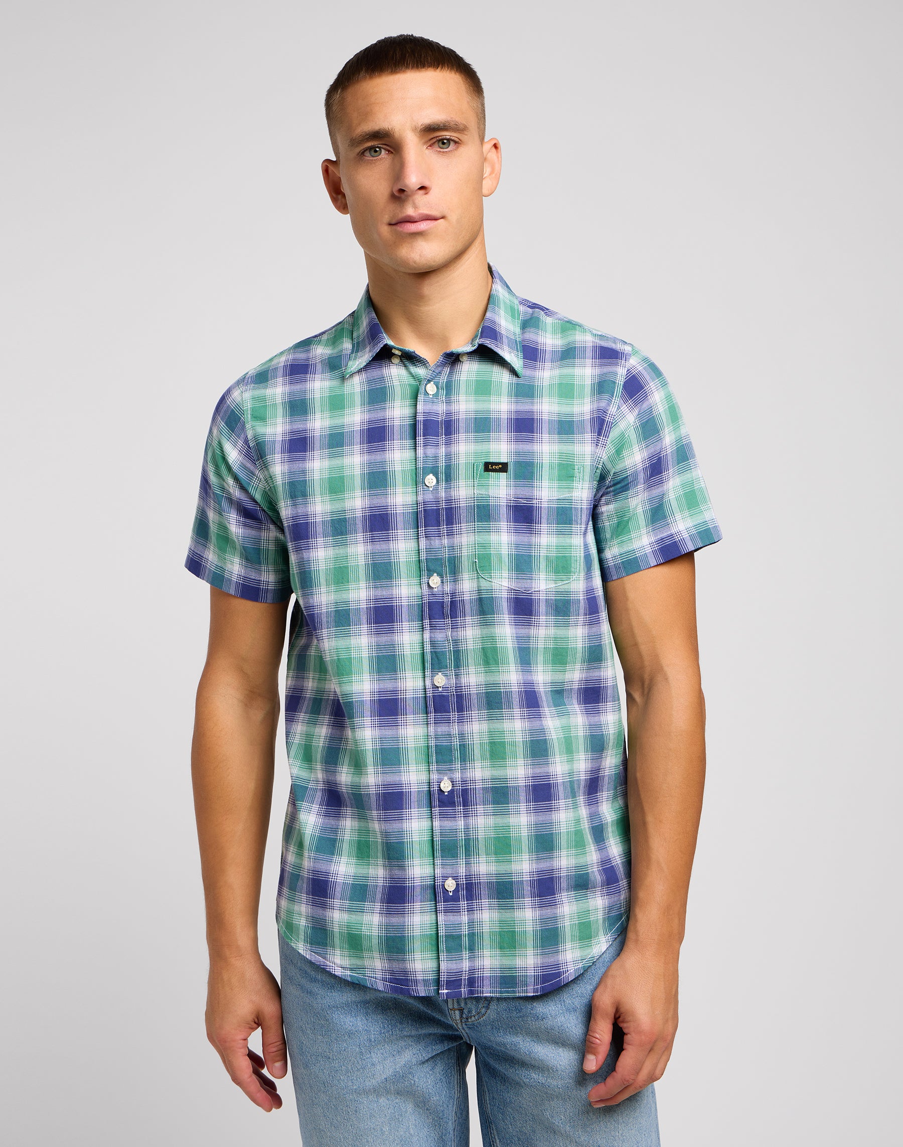 Lee Button down shirt in Dandy Green Shirts Lee   