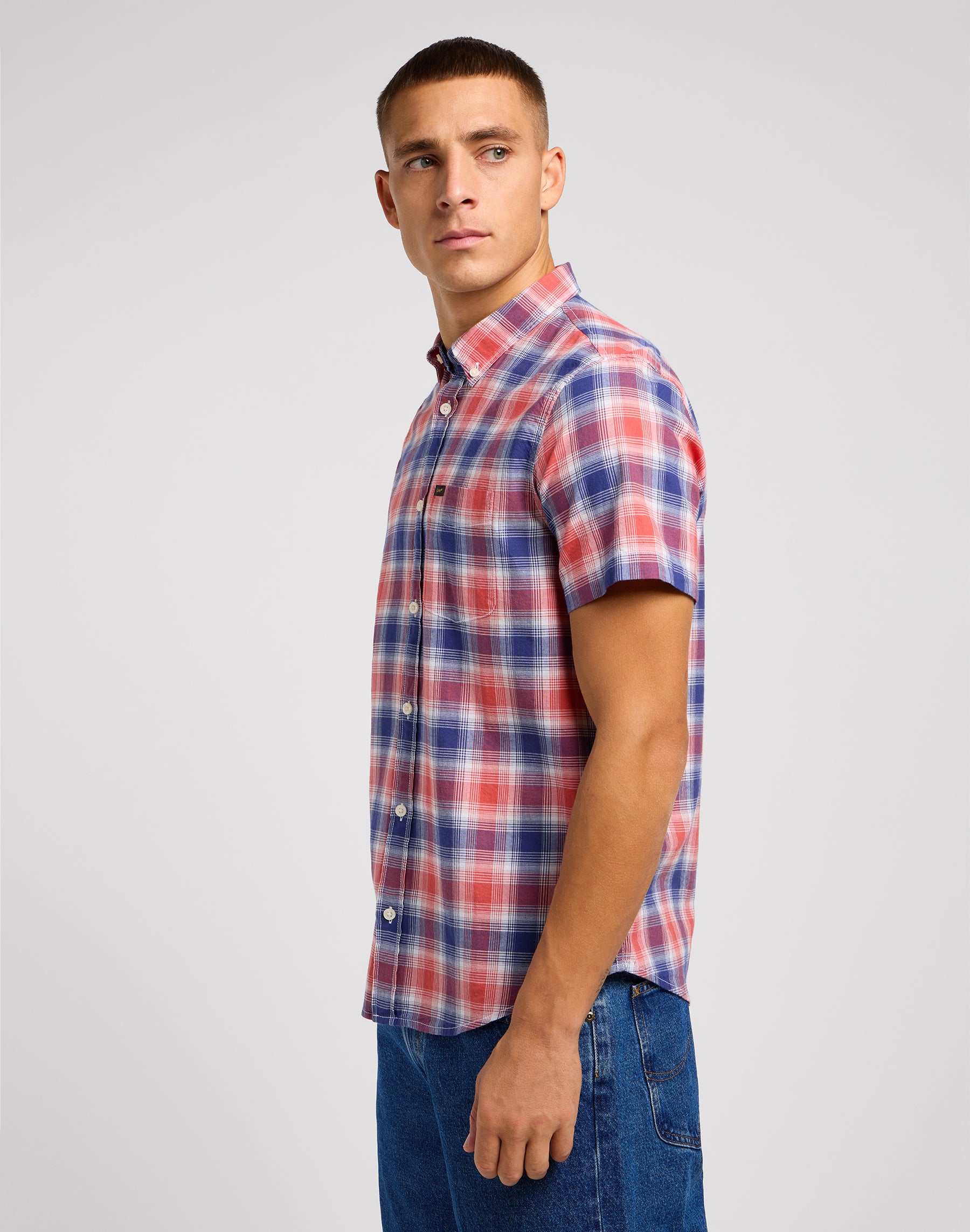 Lee Button down shirt in Poppy shirts Lee   