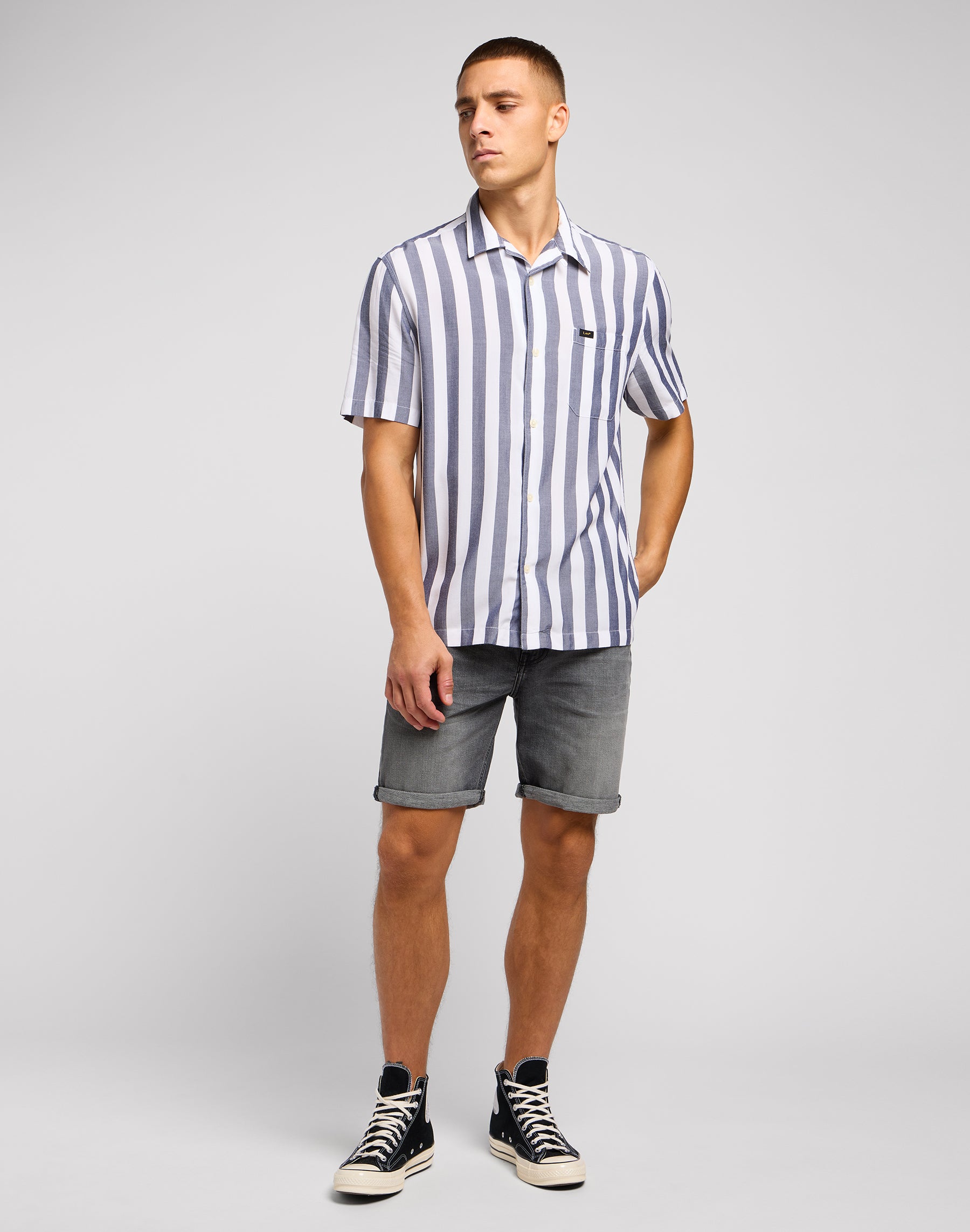 Resort Shirt in Surf Blue Shirts Lee   