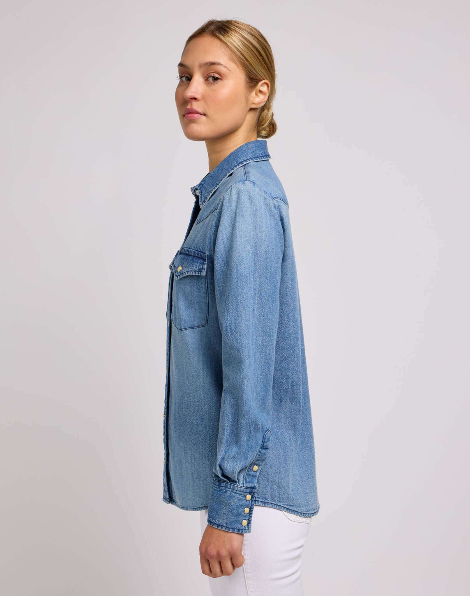 Regular Western Shirt in Mt Range Shirts Lee