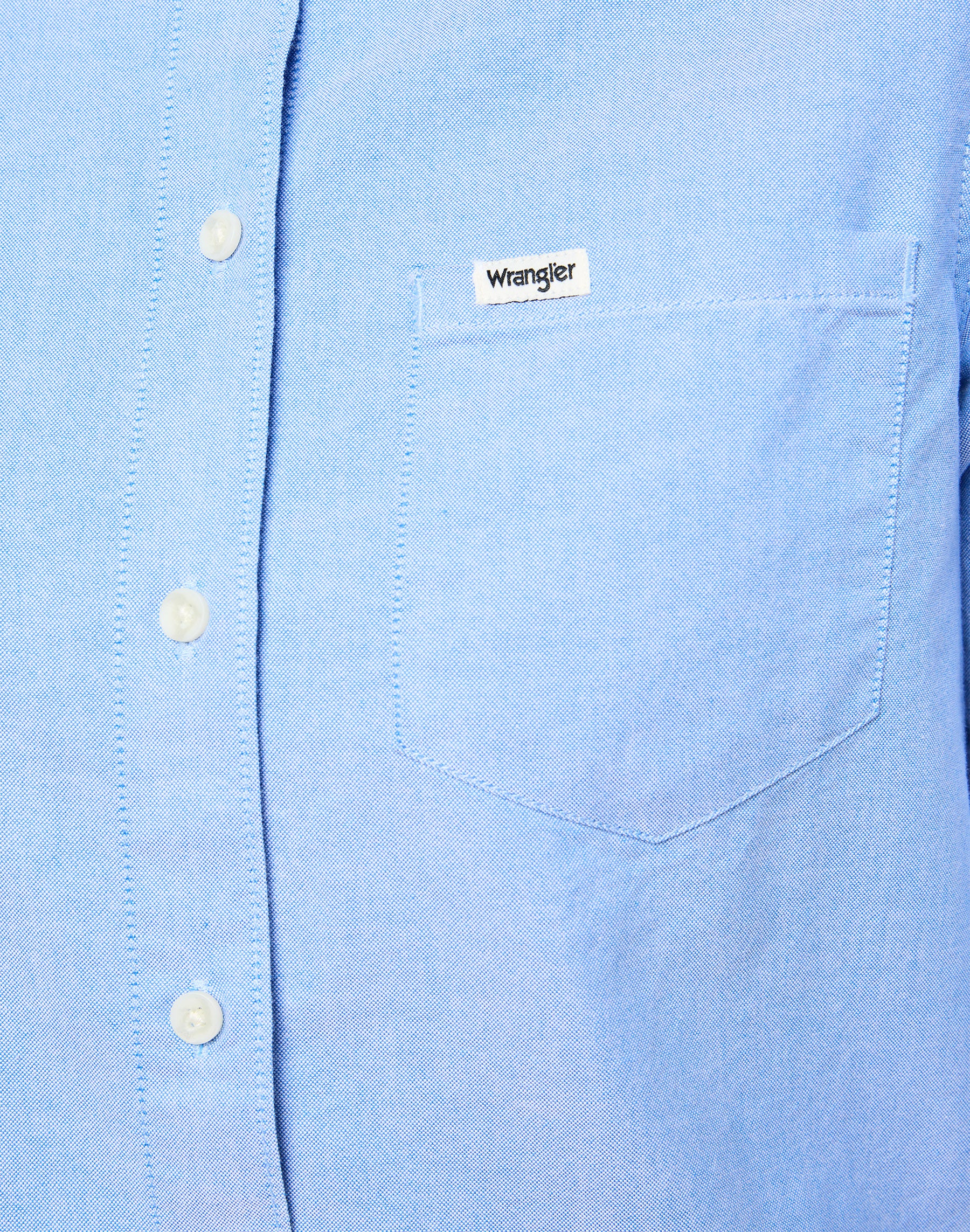 One Pocket Shirt in Bright Blue Shirts Wrangler   