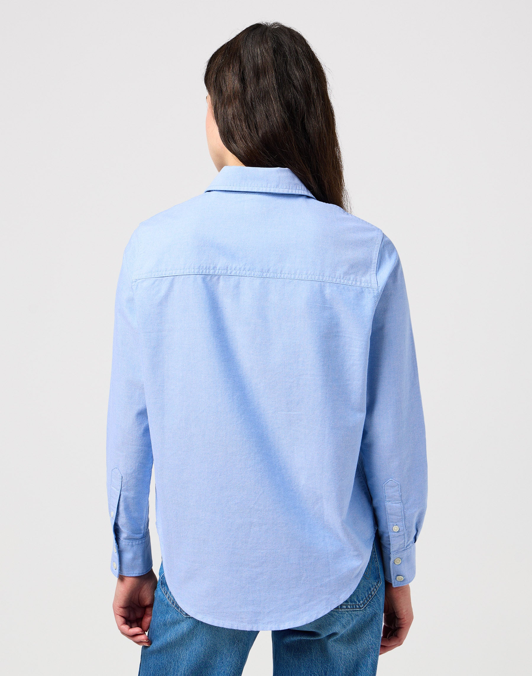 One Pocket Shirt in Bright Blue Shirts Wrangler   