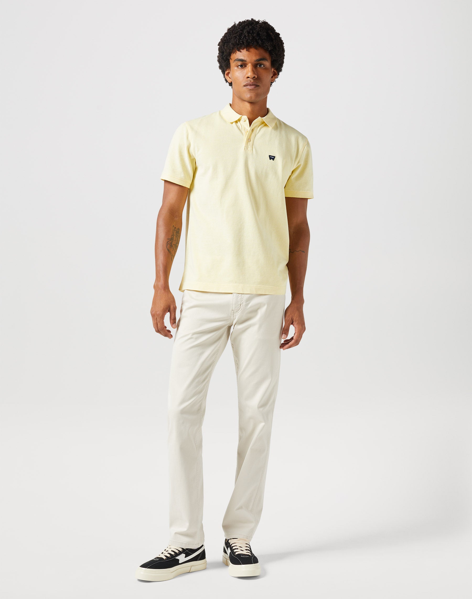 Refined Polo Shirt in Yellow Polos Wrangler   